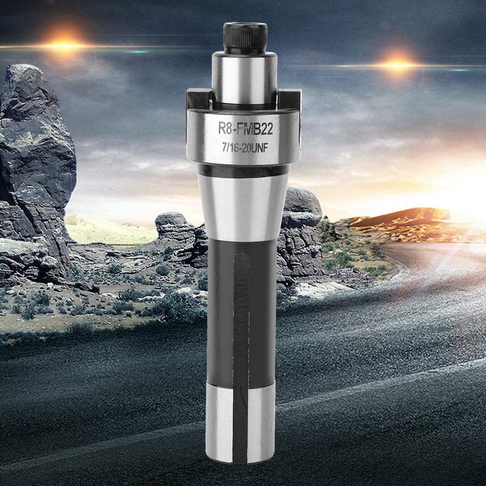 R8-FMB22 7/16-20UNF Face End Mill Cutter - Low Cutting Resistance for Aluminum, Steel & Multiple Materials - Perfect for CNC Milling, Metalworking & Industrial Applications