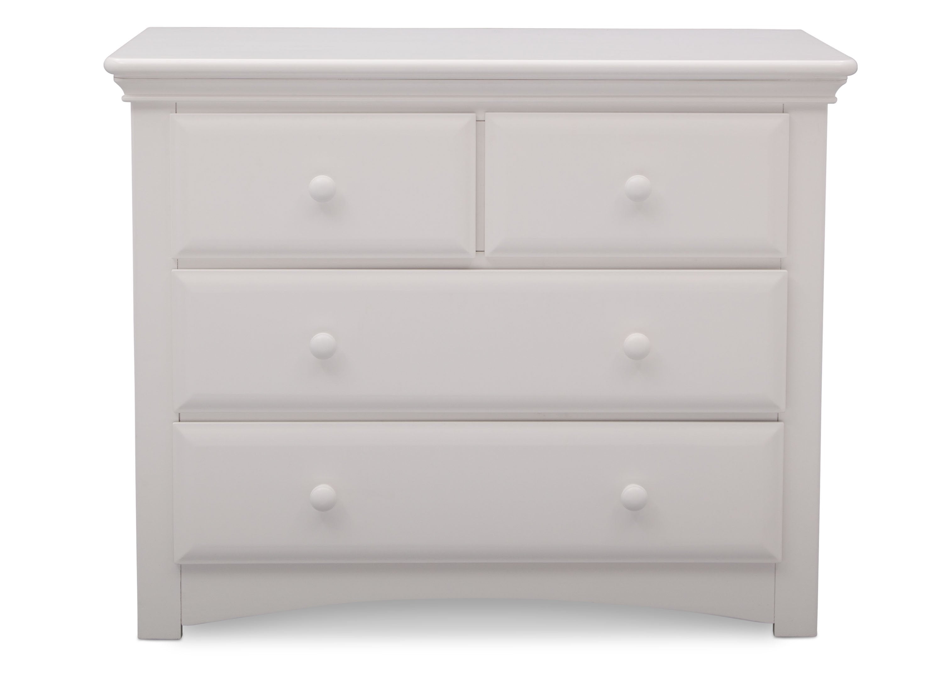 Park Ridge 4-Drawer Dresser - Solid Wood Bedroom Chest of Drawers for Clothes Storage | Perfect for Master Bedroom, Guest Room & Dorm Organization