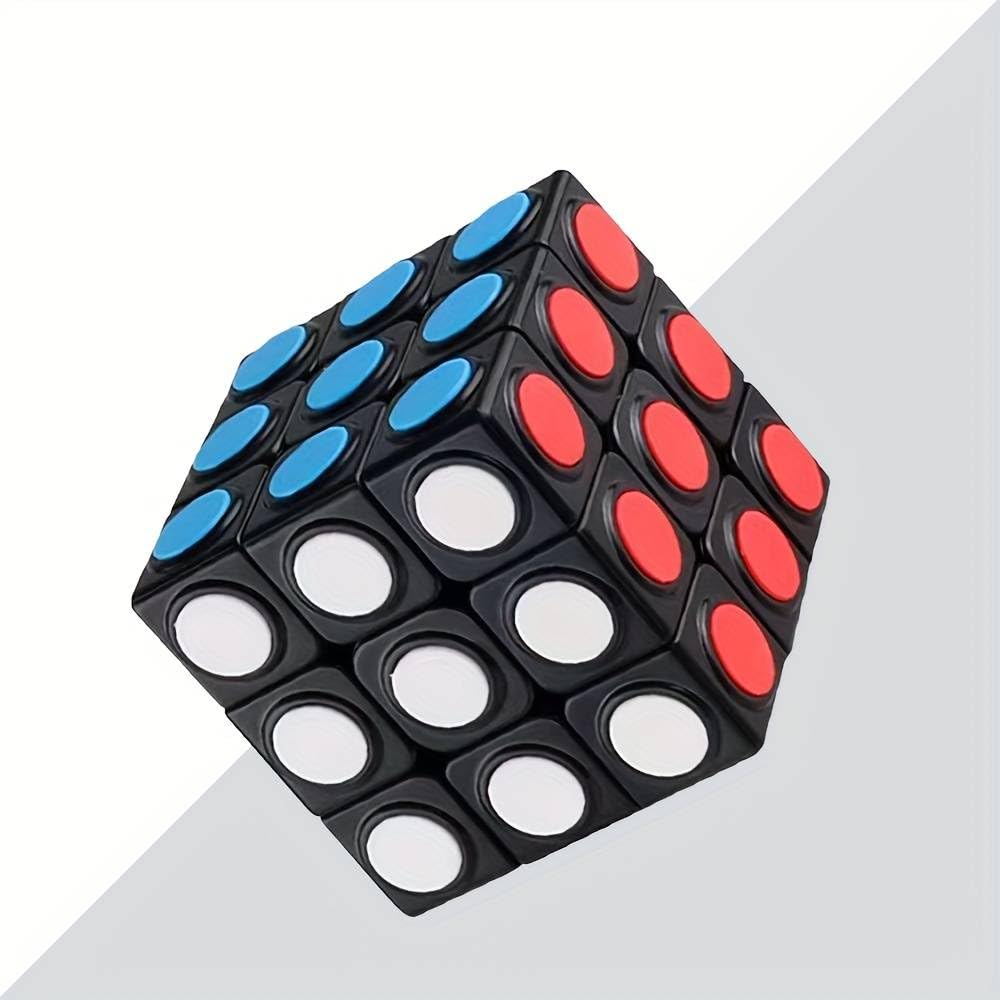 3x3 Rubik's Cube Speed Puzzle - Fast & Smooth Brain Teaser Toy for Kids & Adults | Color Matching Mind Game | Perfect Gift for Birthdays, Parties & Stress Relief | Great for Improving Focus & Problem-Solving Skills