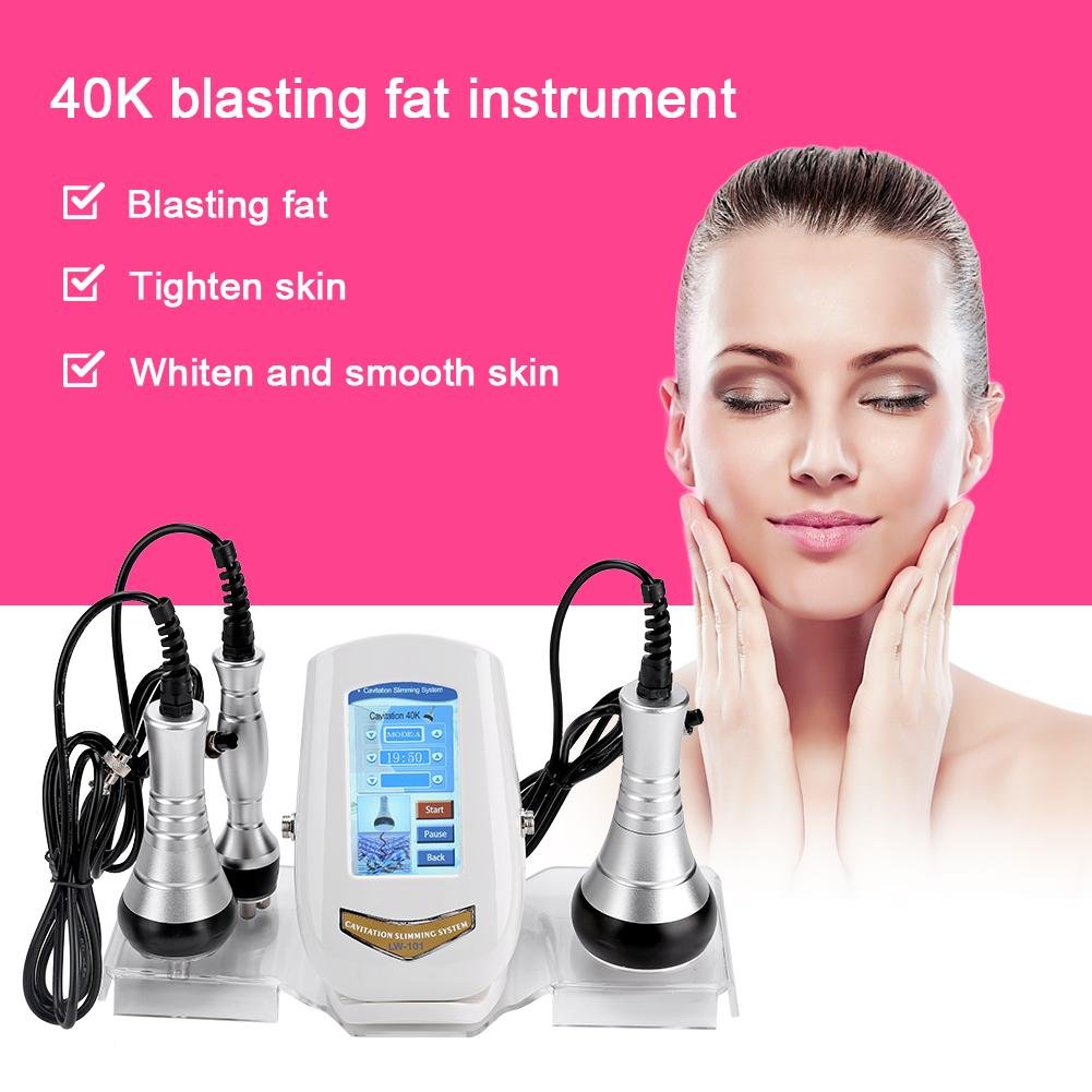 RF Fat Cavitation & Body Slimming Machine - Multipolar RF Cellulite Reduction, Skin Lifting & Body Shaping Beauty Device (UK Plug) | Professional At-Home Body Contouring for Stubborn Fat Removal & Skin Tightening