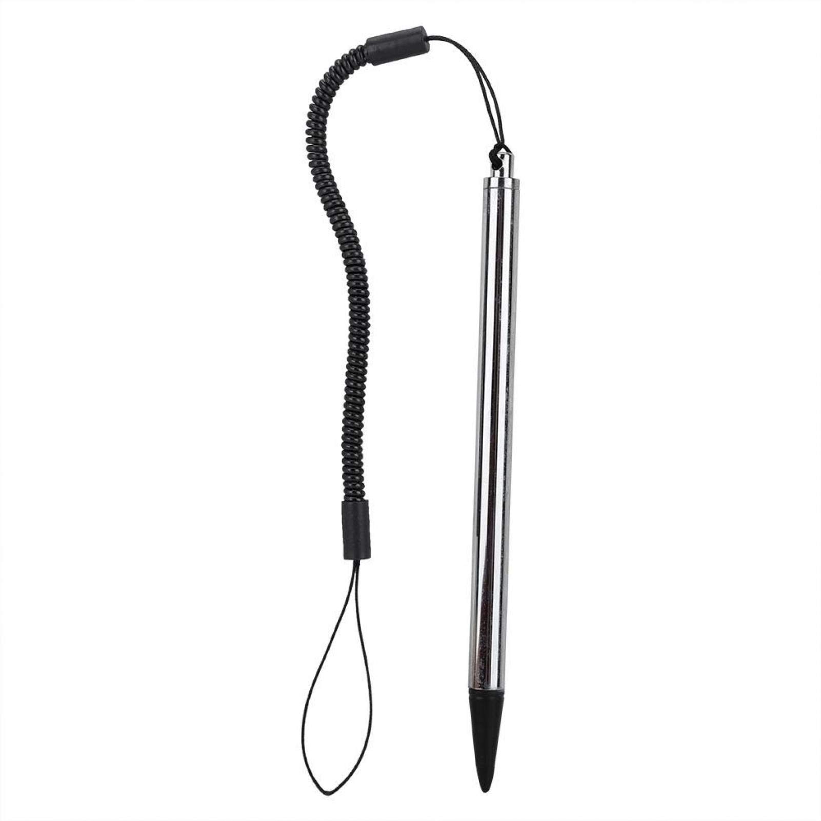 GOWENIC Stylus Pen for Touch Screen - Spring Rope Design for POS, PDA, Industrial PC, Car Navigation & Resistive Mobile Phones (Silver) | Perfect for Retail, Warehouse & On-the-Go Use