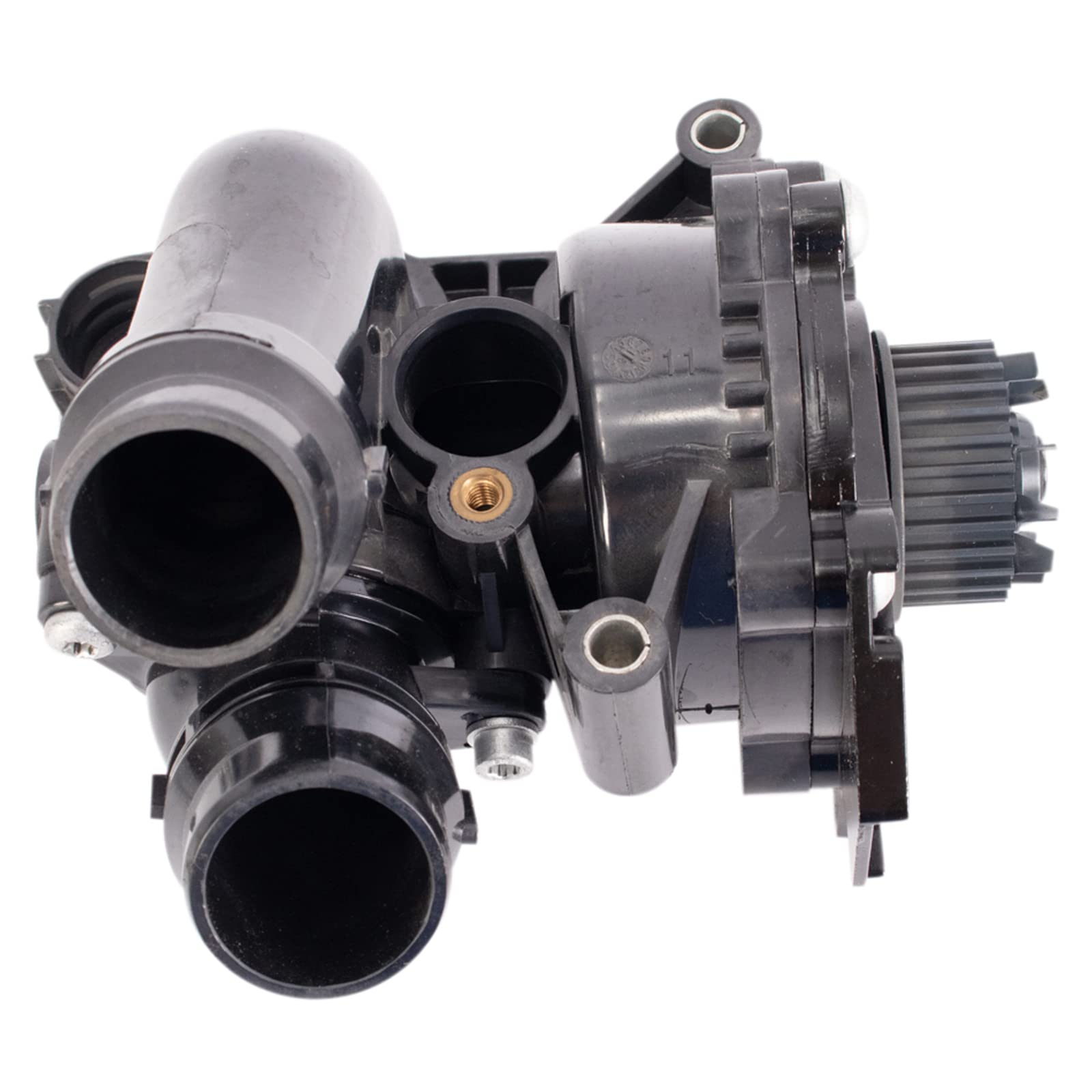 TRQ Engine Coolant Water Pump Replacement for Audi Volkswagen 1.8L 2.0L TSI - Direct Fit OEM Compatible with A3 A4 A5 A6 Q3 Q5 Jetta Golf Passat - High Performance Cooling System Part for Daily Driving & Extreme Weather Conditions
