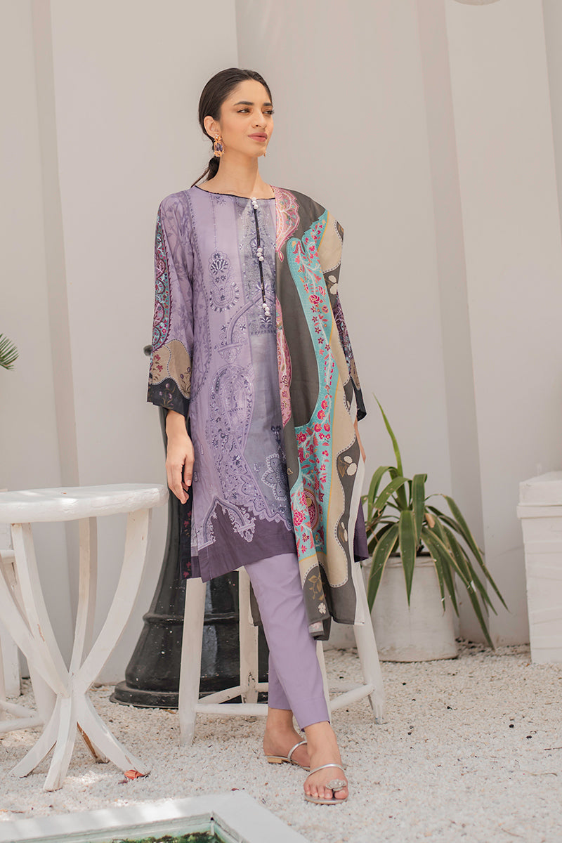 LILAC DREAM 3-Piece Set - Soft & Comfortable Women's Loungewear for Home Relaxation, Sleepwear & Casual Wear