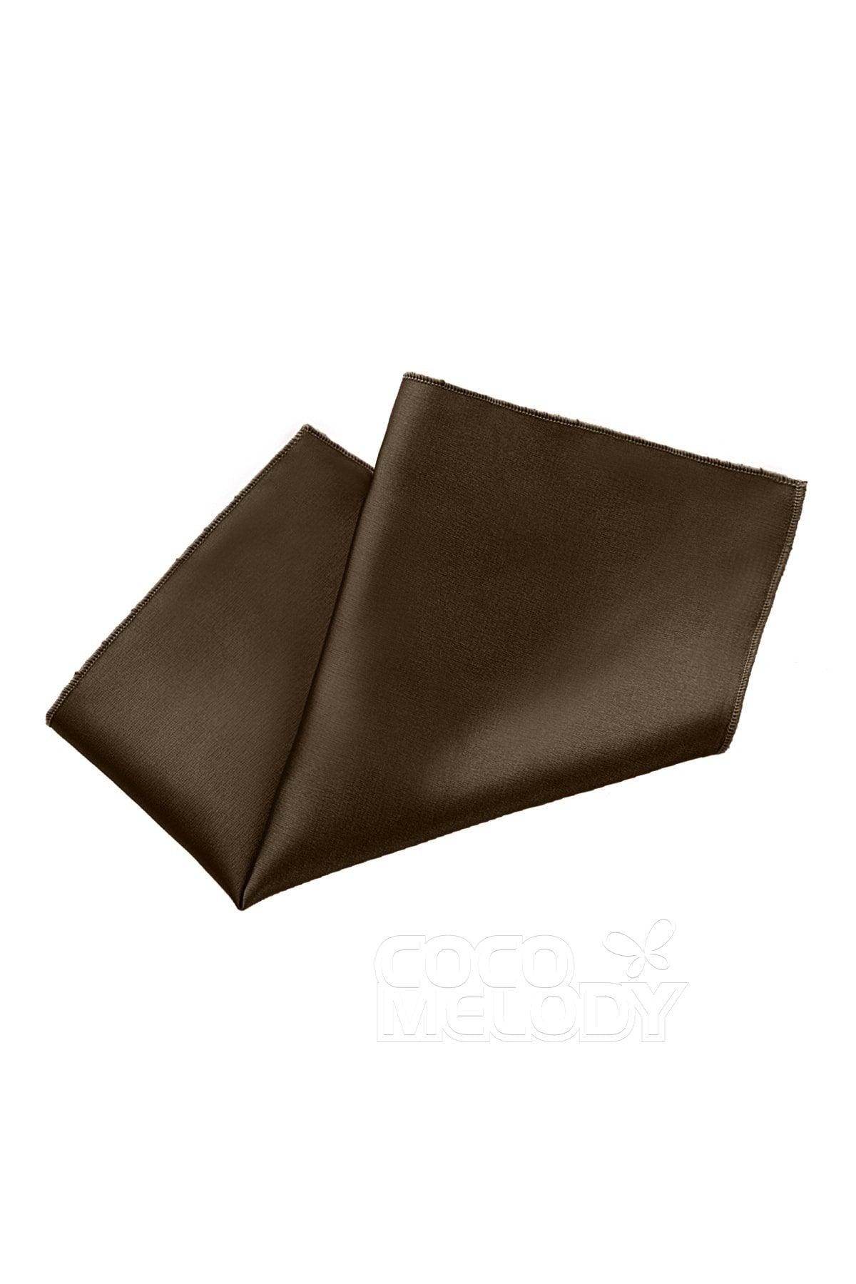 Luxury Elastic Silk Satin Pocket Square CZ170019 - Elegant Men's Accessory for Weddings, Business & Formal Events