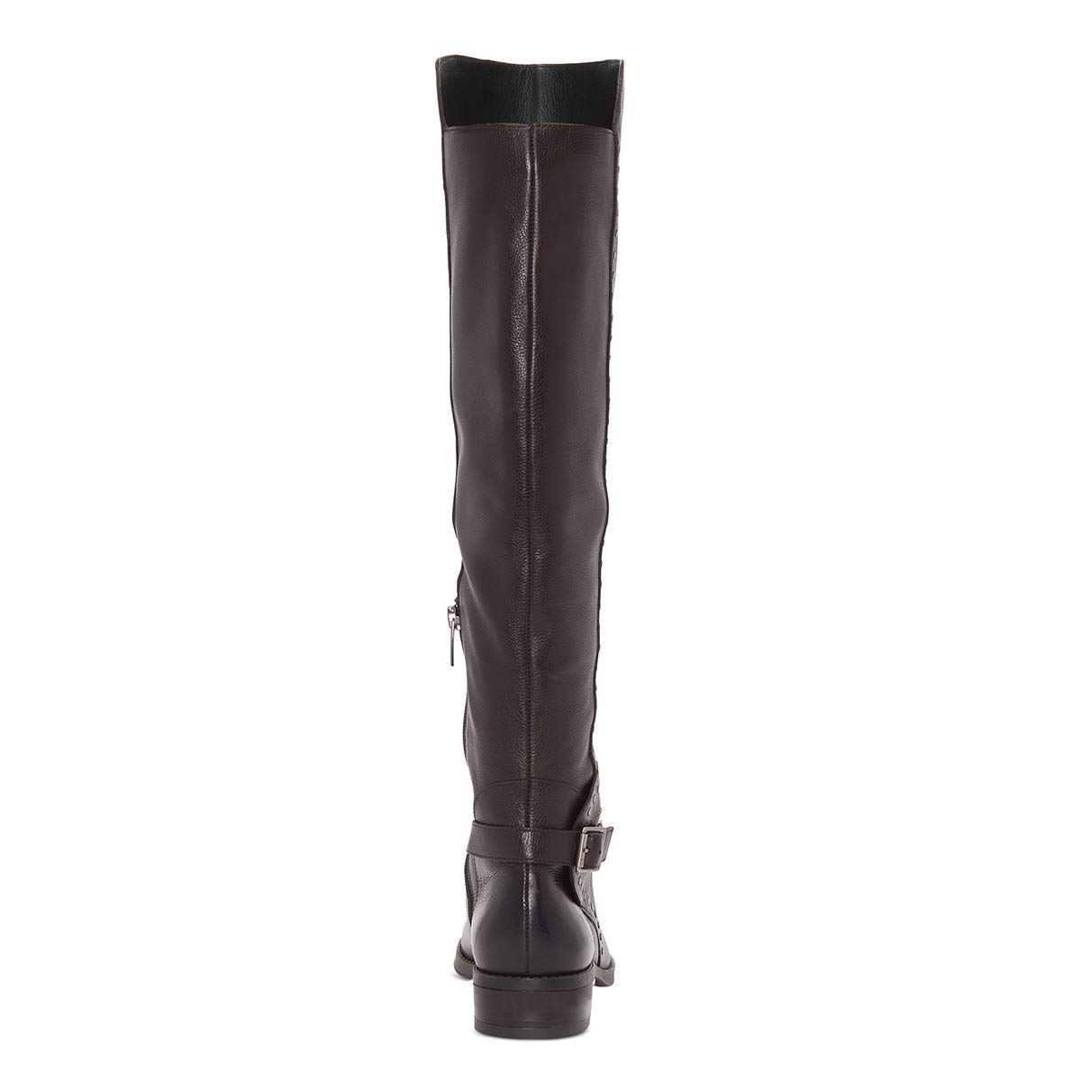 FSJ Women's Western Knee High Boots - Studded Low Heel Wide Calf Riding Boots with Round Toe & Side Zipper (US Size 4-15) | Perfect for Cowgirl Fashion, Country Concerts & Fall/Winter Outfits