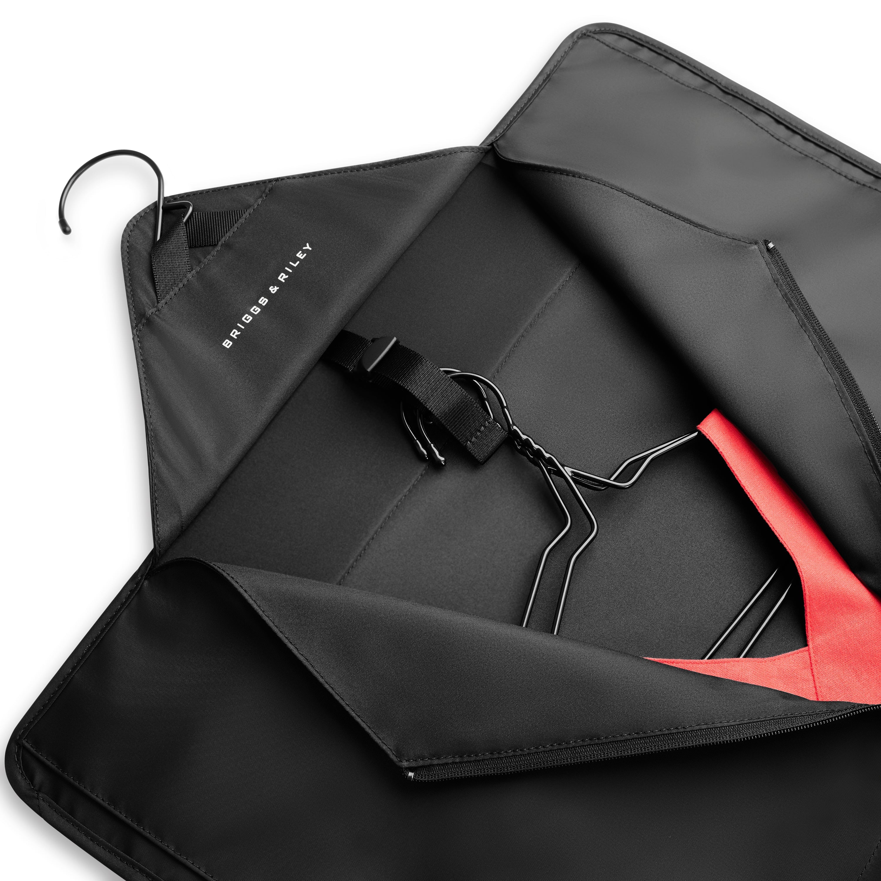Briggs & Riley Premium Check-In Garment Bag for Travel - Durable Suit Cover with Wheels for Business Trips & Vacations - Perfect for Airlines, Hotels, and Professional Wardrobe Storage