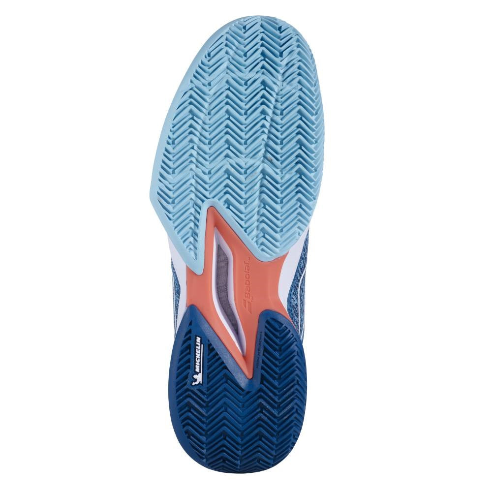 Babolat Jet Mach 3 Men's Tennis Shoes for Clay Court - Lightweight & Durable Blue Performance Shoes | Perfect for Competitive Matches & Training Sessions