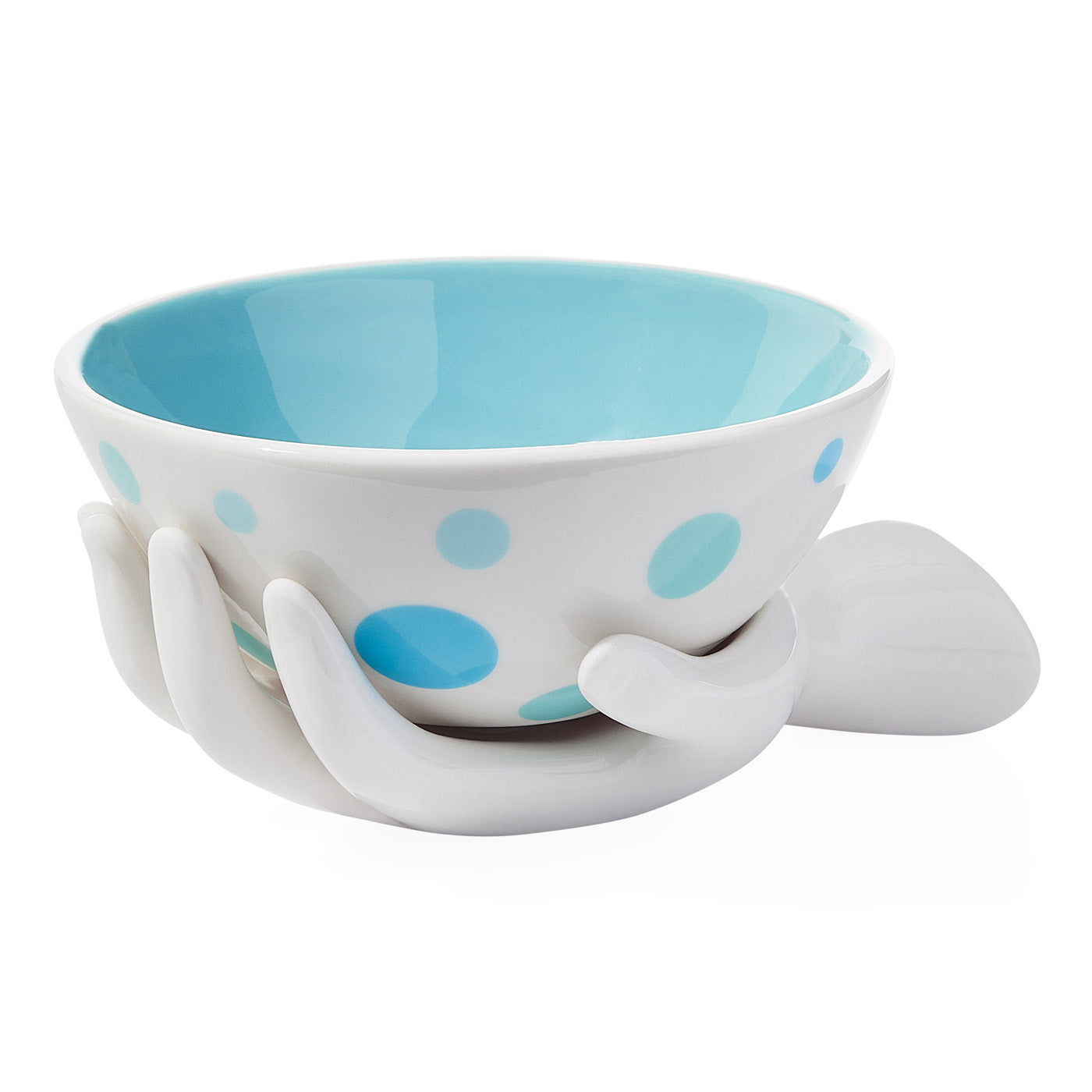 L'Pop Eve Accent Bowl - Decorative Ceramic Serving Bowl for Fruits, Nuts & Home Decor - Perfect for Dining Table Centerpiece, Kitchen Counter & Gift Giving