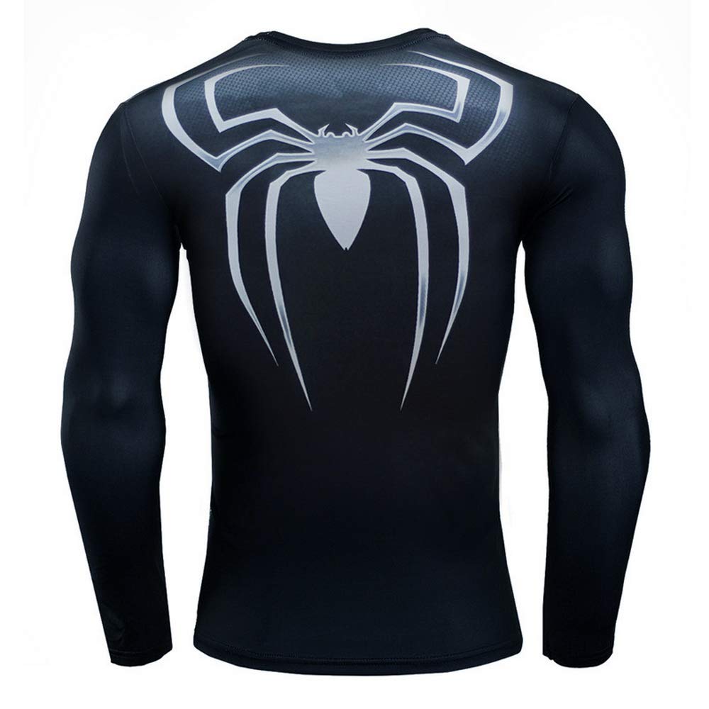 Men's & Women's Compression Long Sleeve Shirt - Moisture Wicking Athletic Top for Running, Workout & Gym - Breathable Performance Sportswear (Ideal for Jogging, Training & Outdoor Activities)
