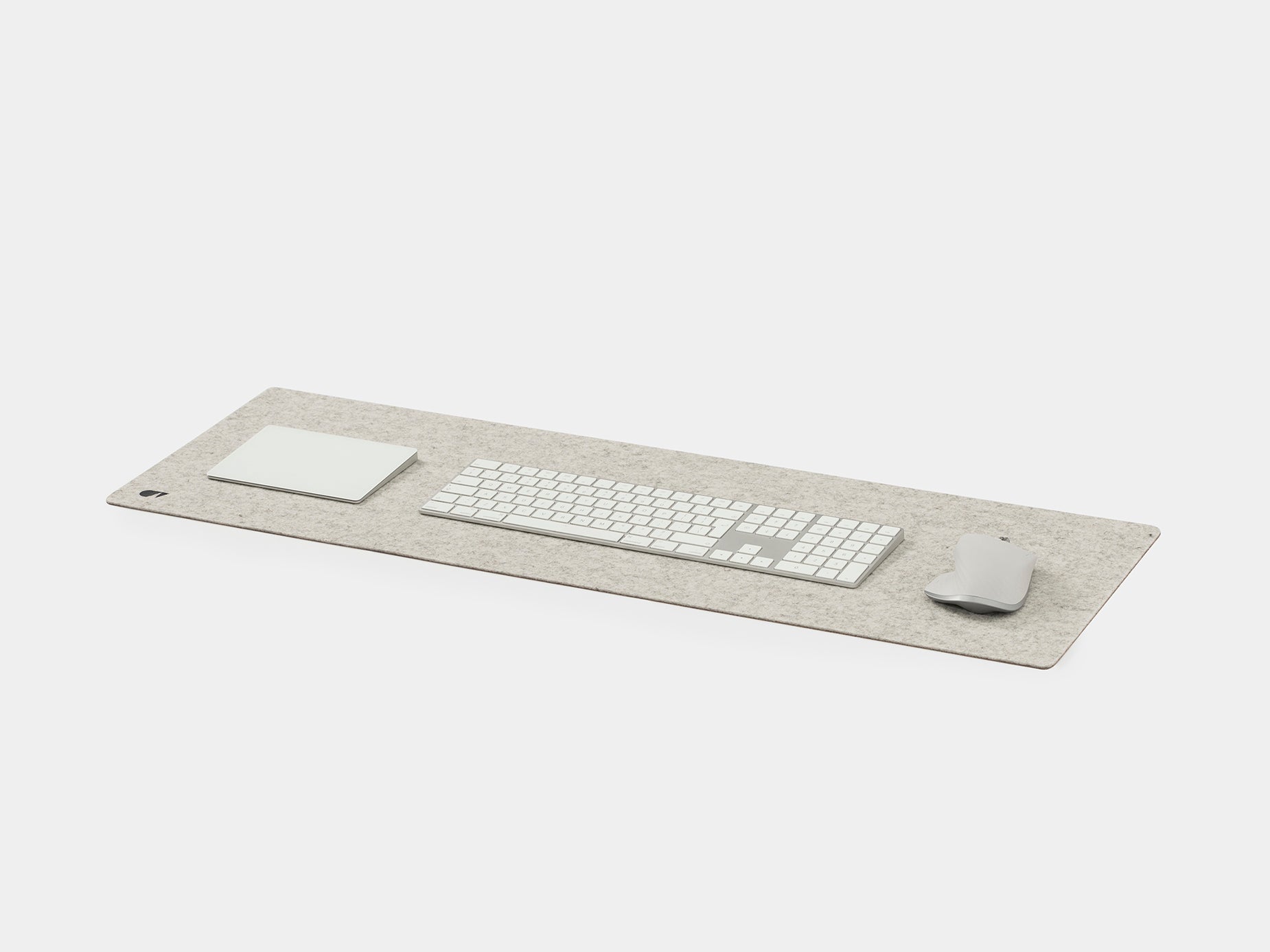 Premium Felt & Cork Desk Mat - Non-Slip, Eco-Friendly Office Accessory for Laptop, Keyboard & Mouse - Perfect for Home & Workspace Organization