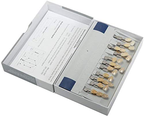 Professional Teeth Whitening Dental Shade Guide - 3D Master Tooth Color Chart with 29 Shades for Dentists & Cosmetic Dentistry | Perfect for Dental Clinics, Teeth Whitening Kits & Cosmetic Procedures