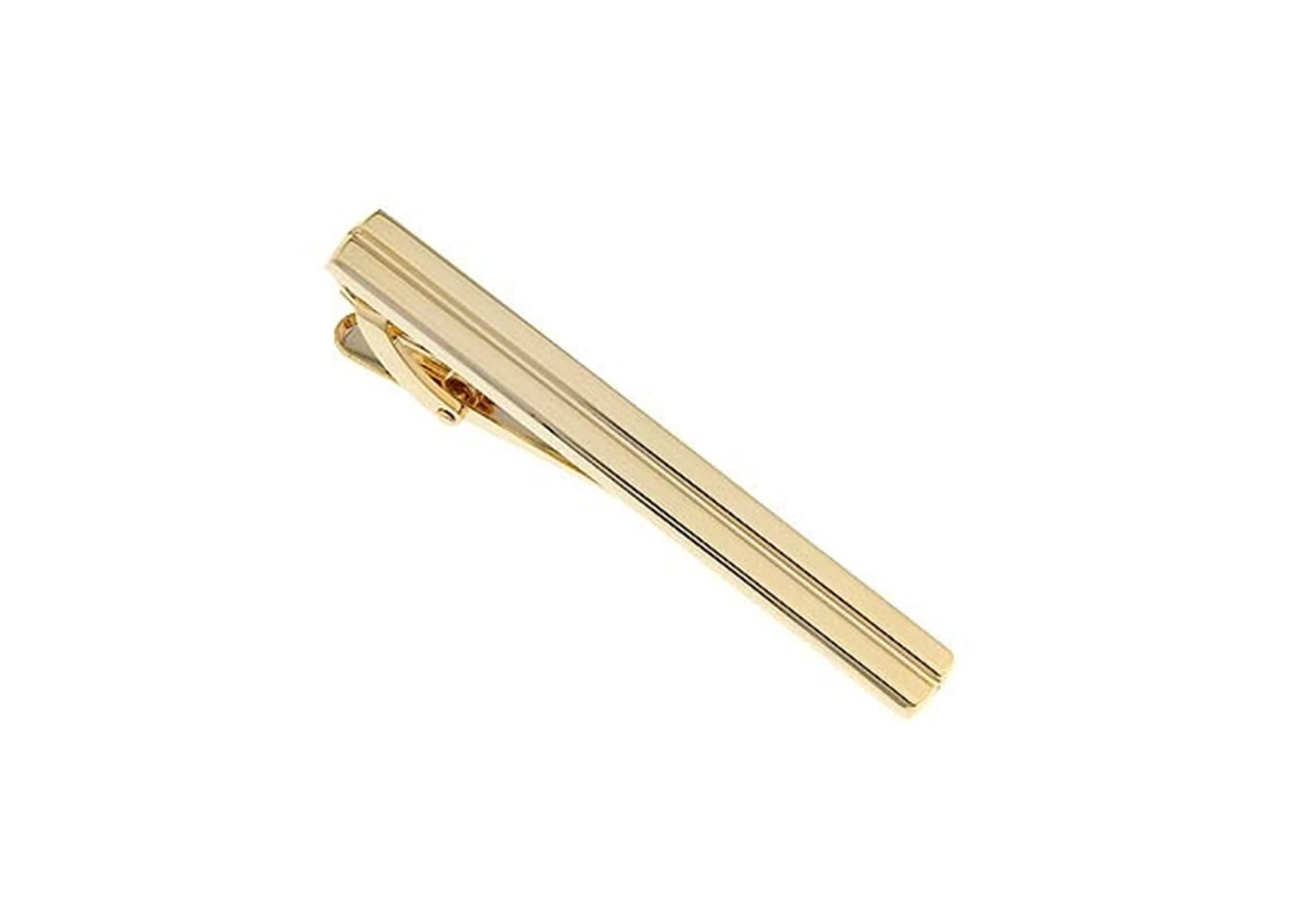 Premium Hoisy Tie Clips for Men - 61MM Long Strip Clip On Tie Bar for Tuxedo, Dress Shirts | Perfect for Business, Wedding, Graduation & Formal Occasions | Adds Elegance to Your Professional & Special Event Attire