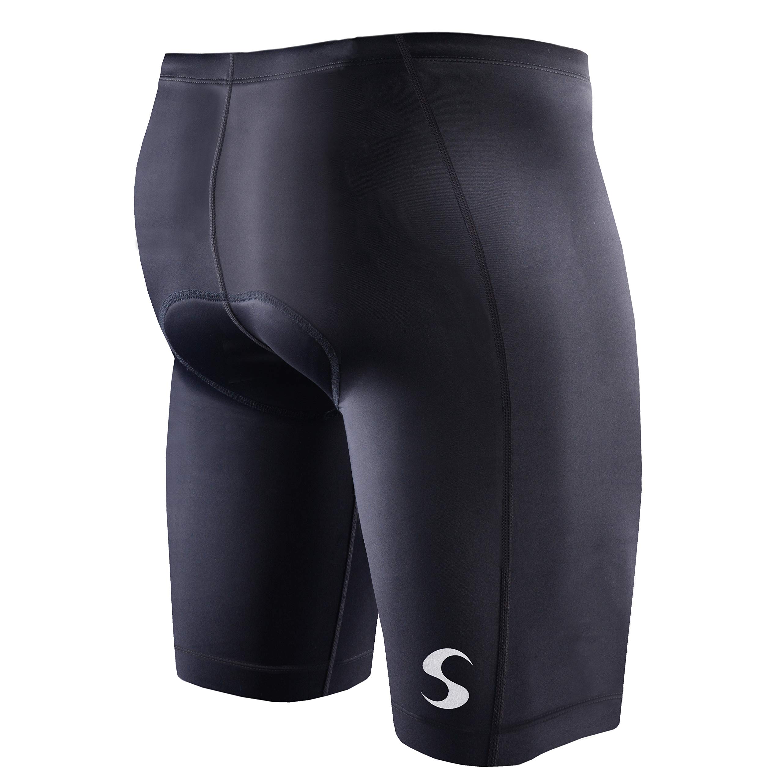 Synergy Men's Triathlon Shorts - Quick-Dry, Comfortable & Breathable for Swimming, Cycling & Running Triathlon Training