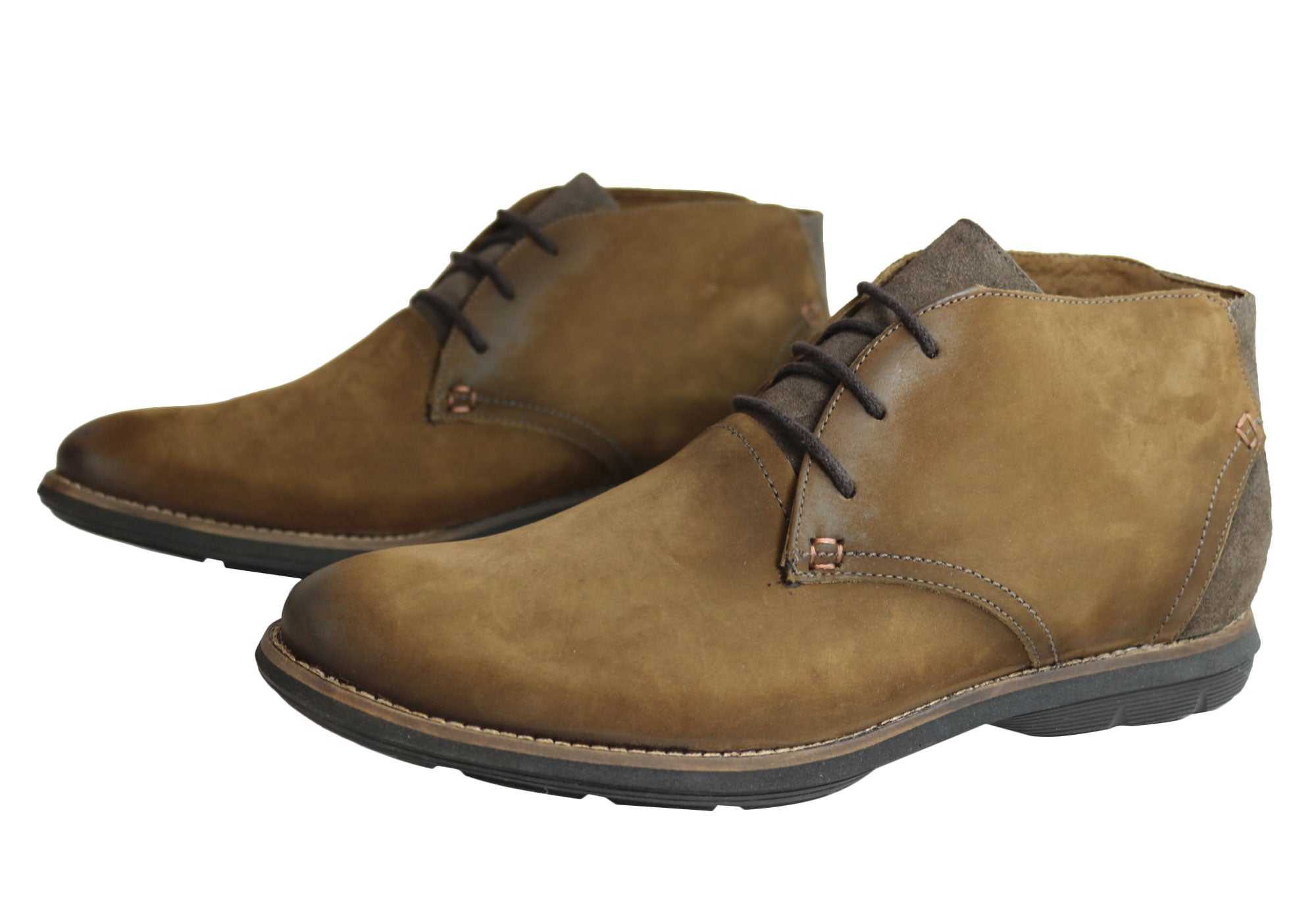 Savelli Epic Men's Comfortable Leather Lace-Up Boots - Handcrafted in Brazil - Durable & Stylish for Work, Outdoor Adventures & Casual Wear
