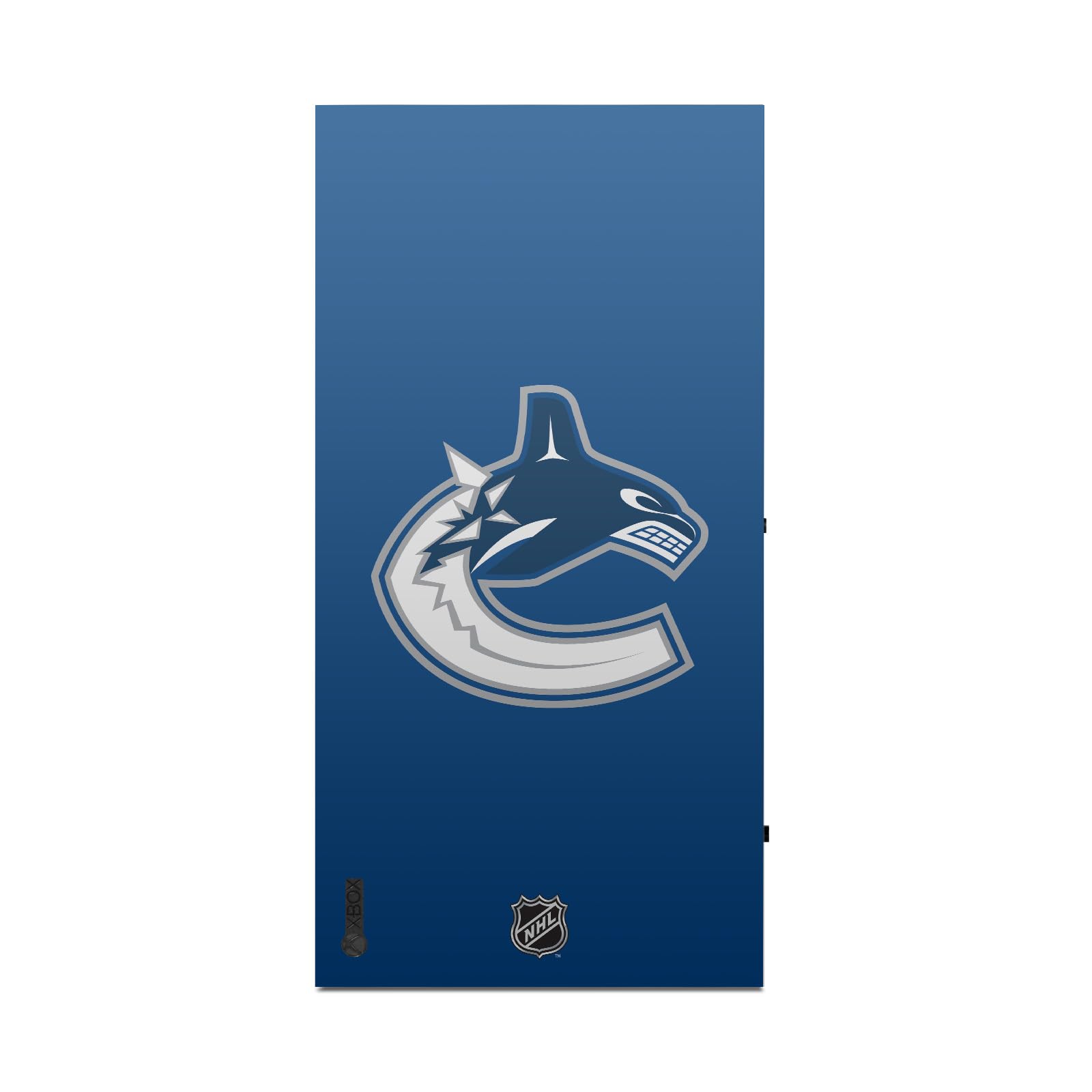 Official NHL Vancouver Canucks Vinyl Skin Decal Sticker Bundle - Compatible with Xbox Series X Console & Controller - Custom Gaming Protection for Enhanced Play Experience