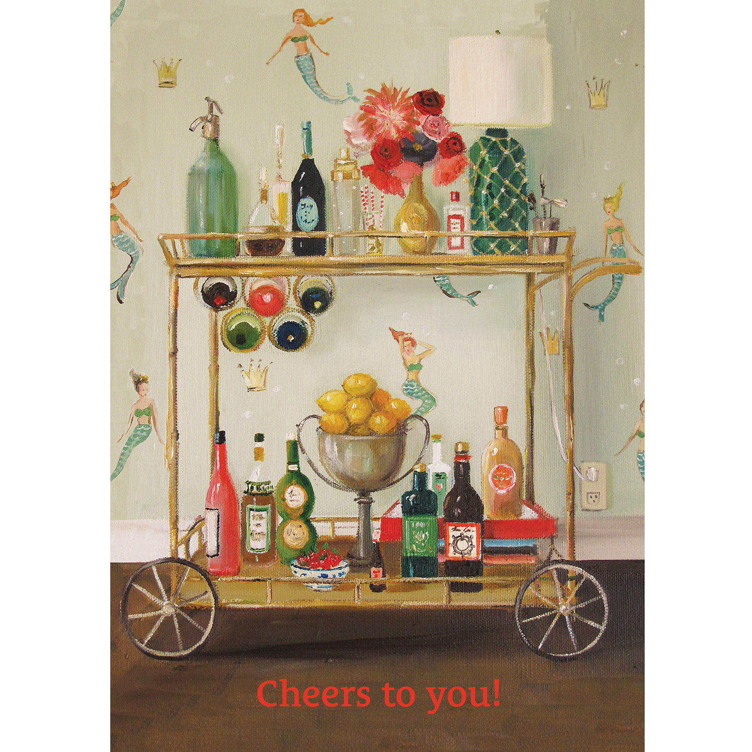 Hester Cook Stationery Barmaids Greeting Cards - Elegant & Unique Designs for Birthdays, Weddings & Special Occasions - Perfect for Bartenders, Waitresses & Hospitality Professionals