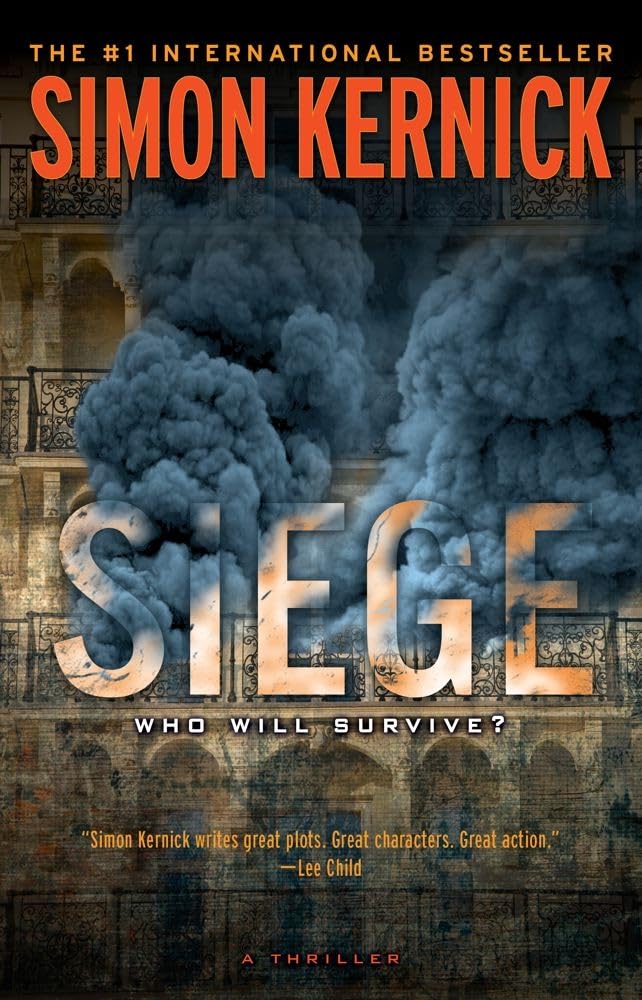 Siege Thriller Book - Intense Action & Suspense for Crime Fans