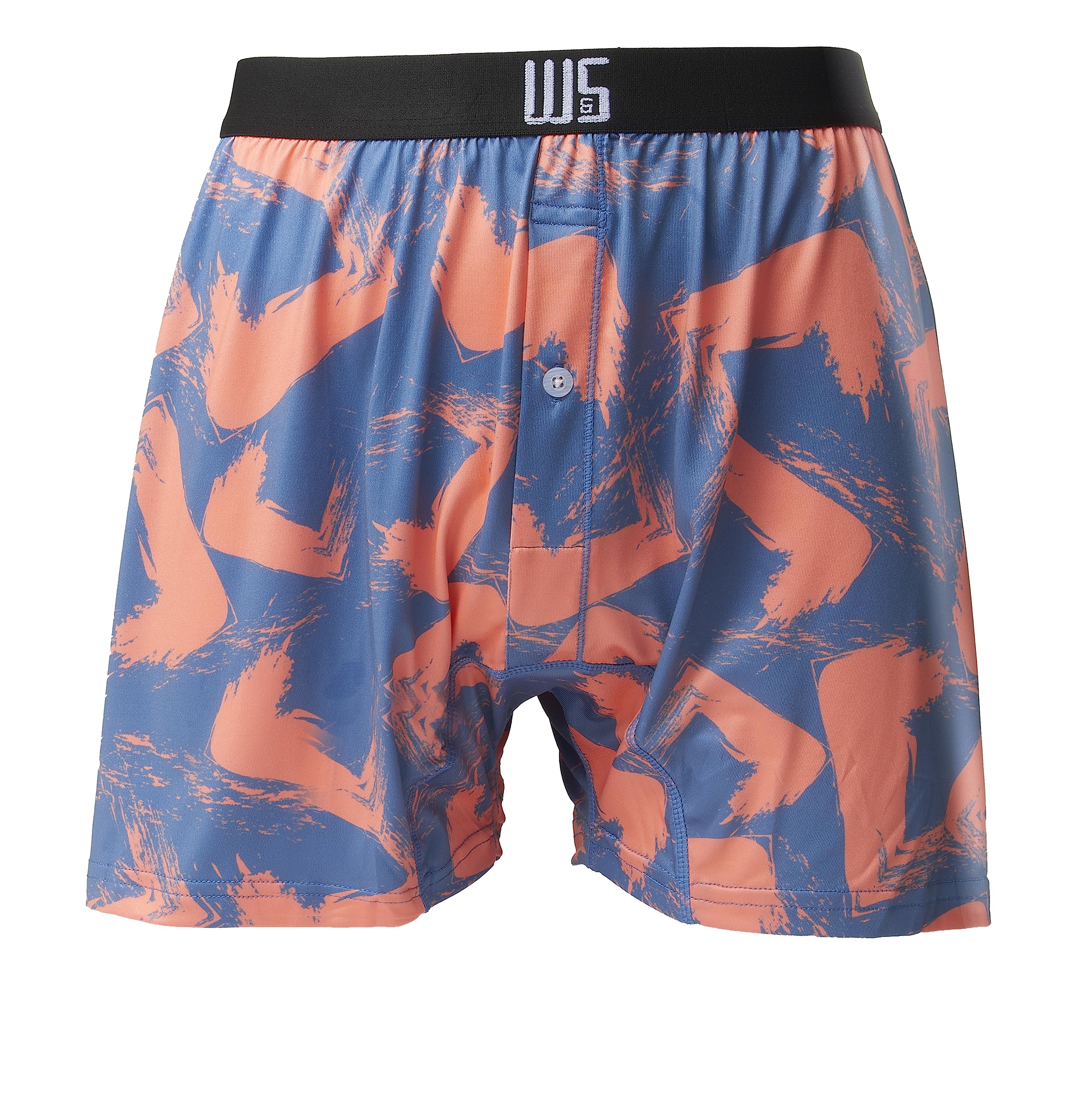 Warriors & Scholars Men's Boxer Shorts - 6 Pack Printed Cotton Underwear for Comfort & Style - Perfect for Sleep, Lounge & Everyday Wear