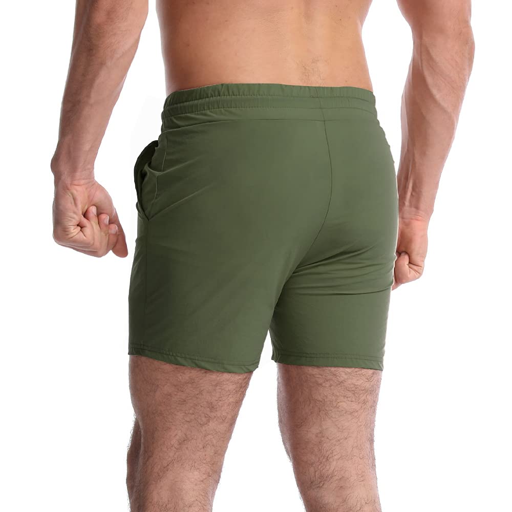 EVERWORTH Men's Quick-Dry Workout Shorts - Lightweight Gym Running Shorts for Bodybuilding & Training - Perfect for Jogging, Basketball & Outdoor Sports