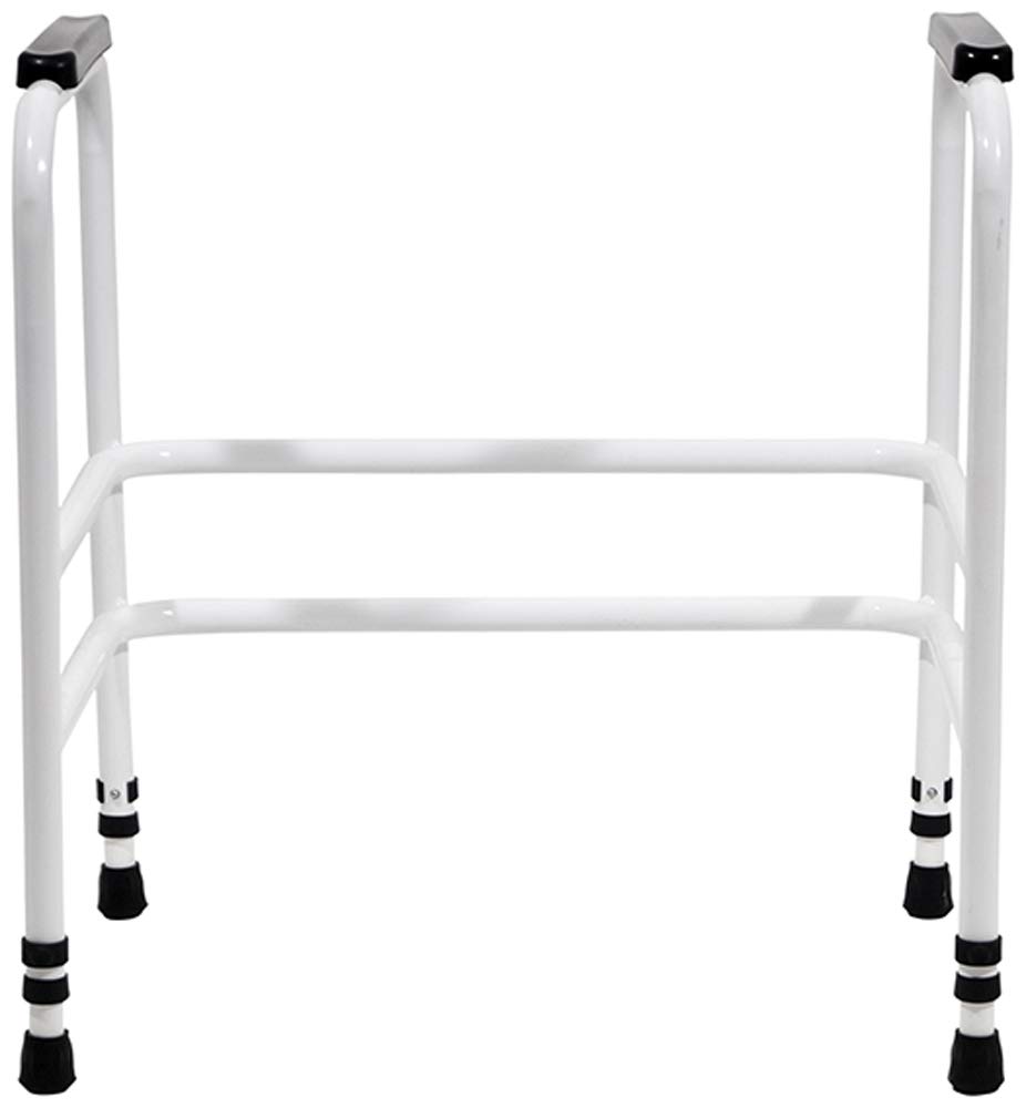 Aidapt Adjustable Height Bariatric Toilet Safety Frame with Non-Slip Feet - Pre-Assembled for Easy Setup | Ideal for Elderly, Disabled & Post-Surgery Bathroom Safety Support