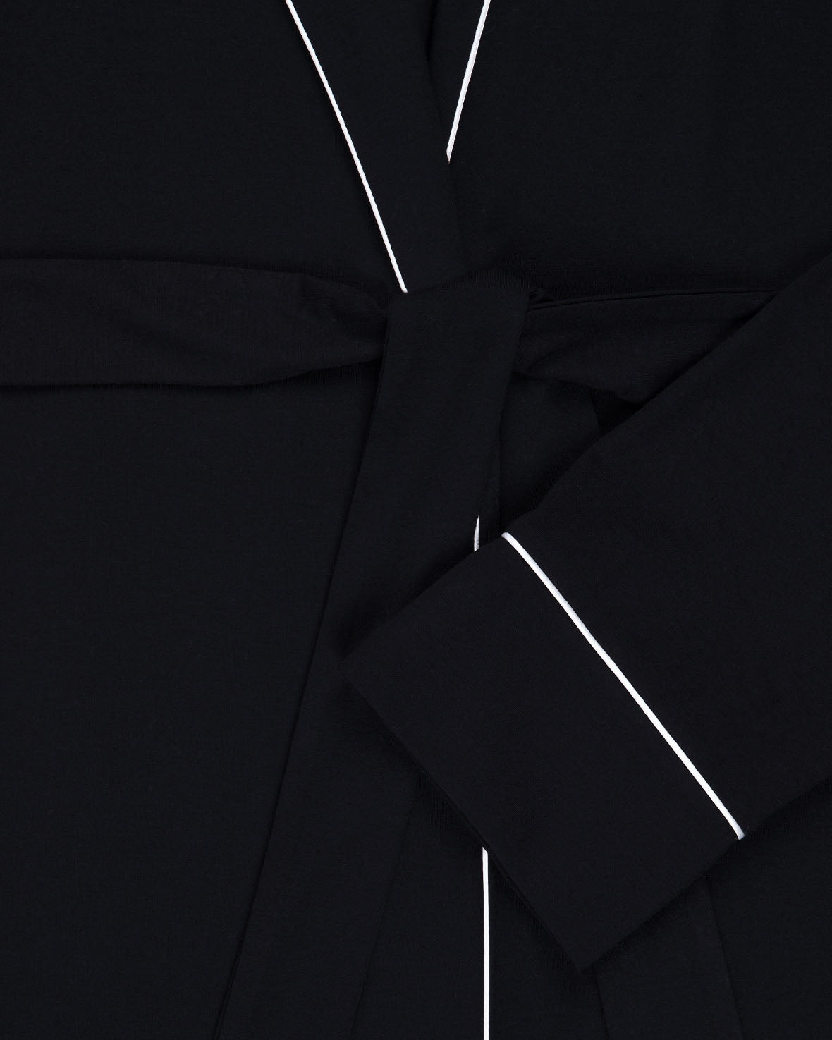 Premium TENCEL™ Modal Dressing Gown for Women - Soft & Breathable Black Bathrobe - Perfect for Spa, Lounge & Relaxation at Home