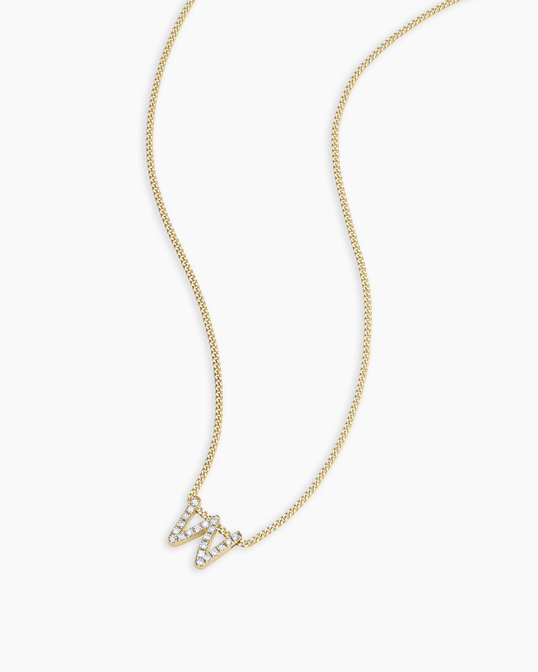 Diamond Alphabet Necklace - Personalized Initial Pendant Jewelry for Women - Perfect Gift for Birthday, Anniversary & Valentine's Day
