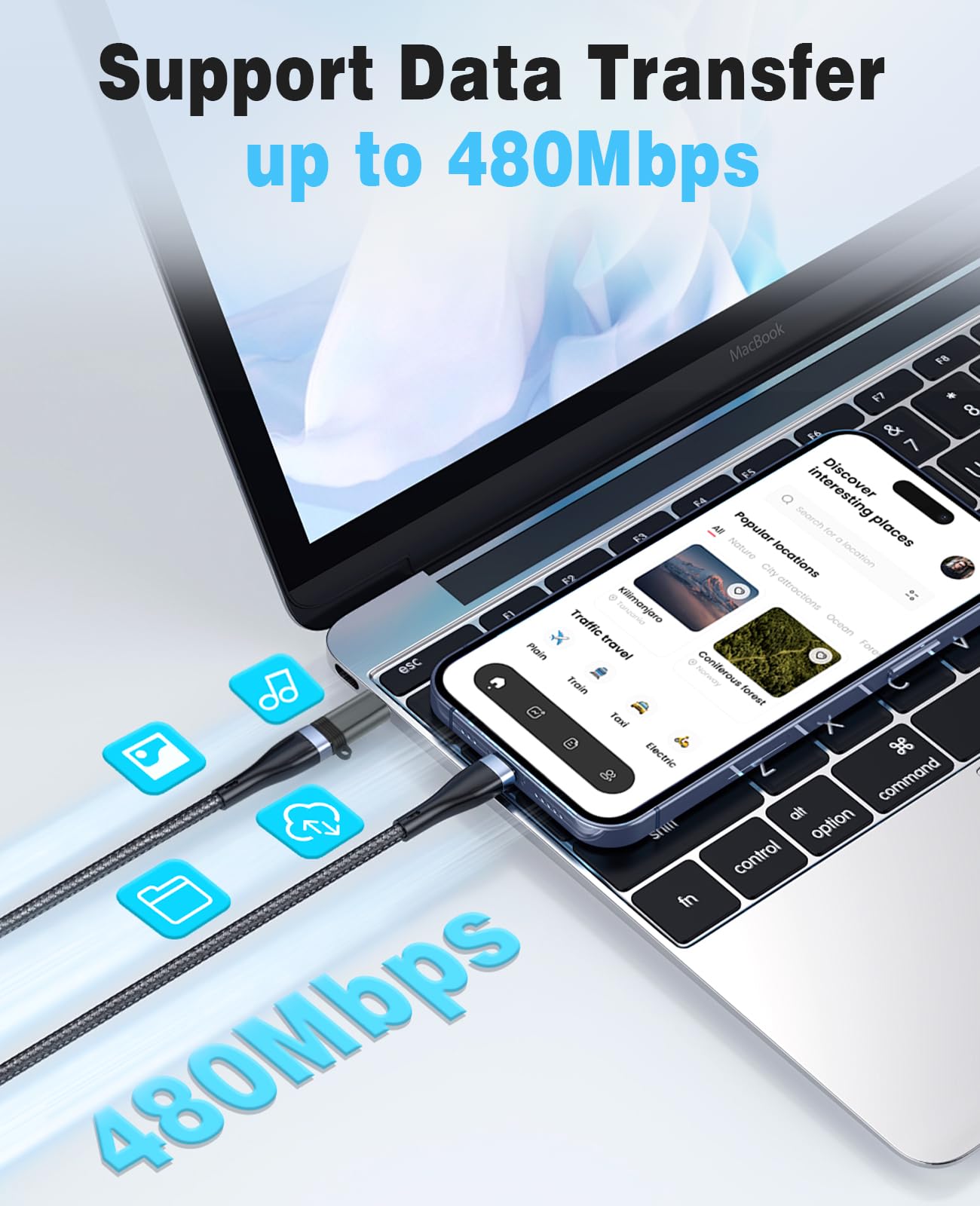 TiMOVO 2 Pack Lightning Female to USB C Male Adapter - Fast Charging & Data Transfer for iPhone 15 Pro Max/Plus, iPad Pro/Air - Anti-Lost Design (Grey) - Perfect for Travel, Office & Home Charging