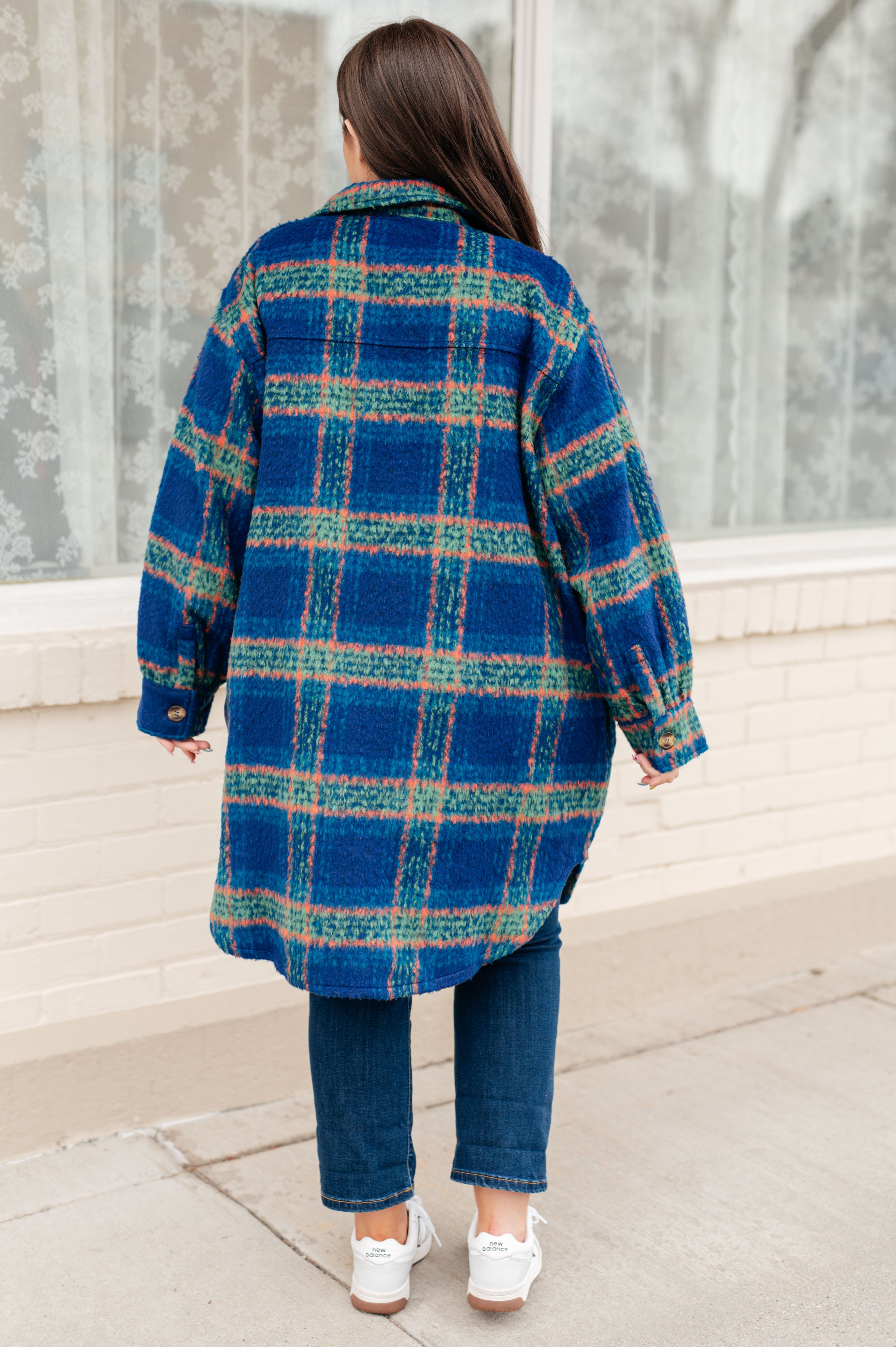 No Tears Plaid Coat for Women - Soft & Comfortable Winter Jacket - Perfect for Outdoor Activities & Casual Wear