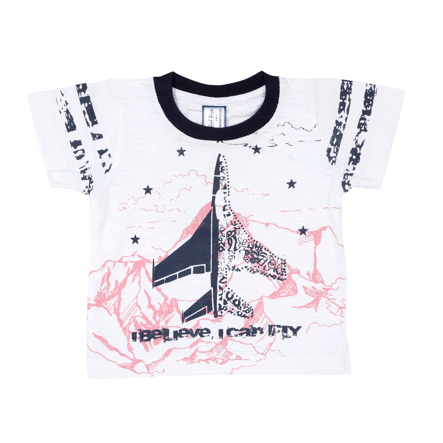 Bad Boys Half Printed Jacket Set - Trendy Matching Outfits for Boys | Perfect for Casual Wear, Parties & Photoshoots