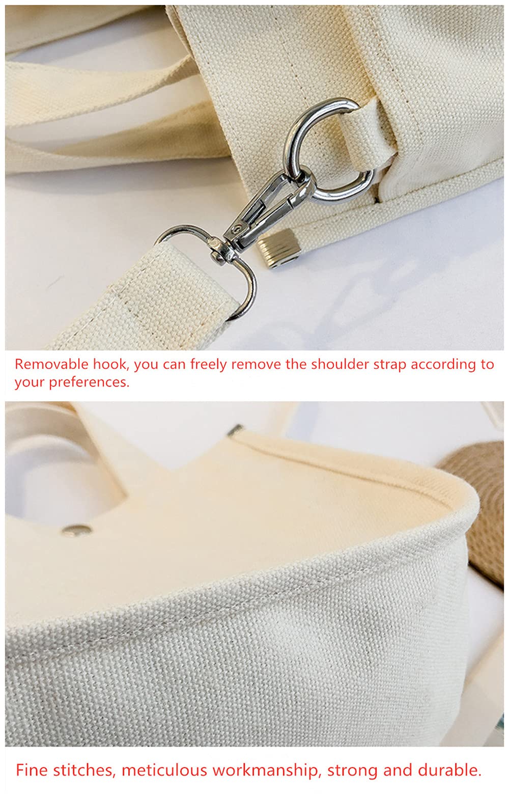 Stylish Small Canvas Crossbody Bag for Women - Phone Pouch, Coin Purse & Top Handle Tote - Perfect for Daily Use, Travel & Shopping