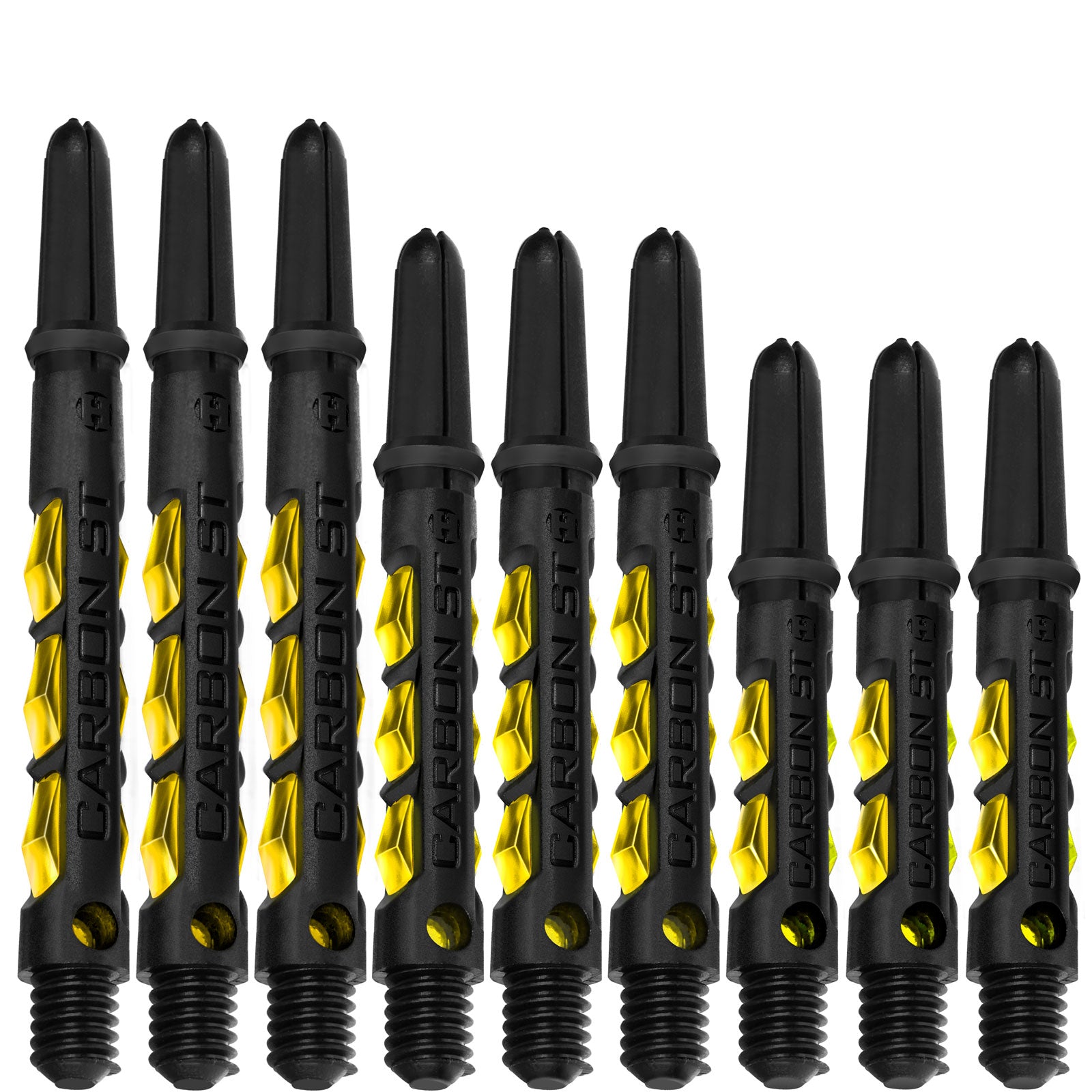 Harrows Carbon ST Ring Lock Shafts - High Performance Darts for Professional Players | Perfect for Tournaments, Leagues & Home Practice