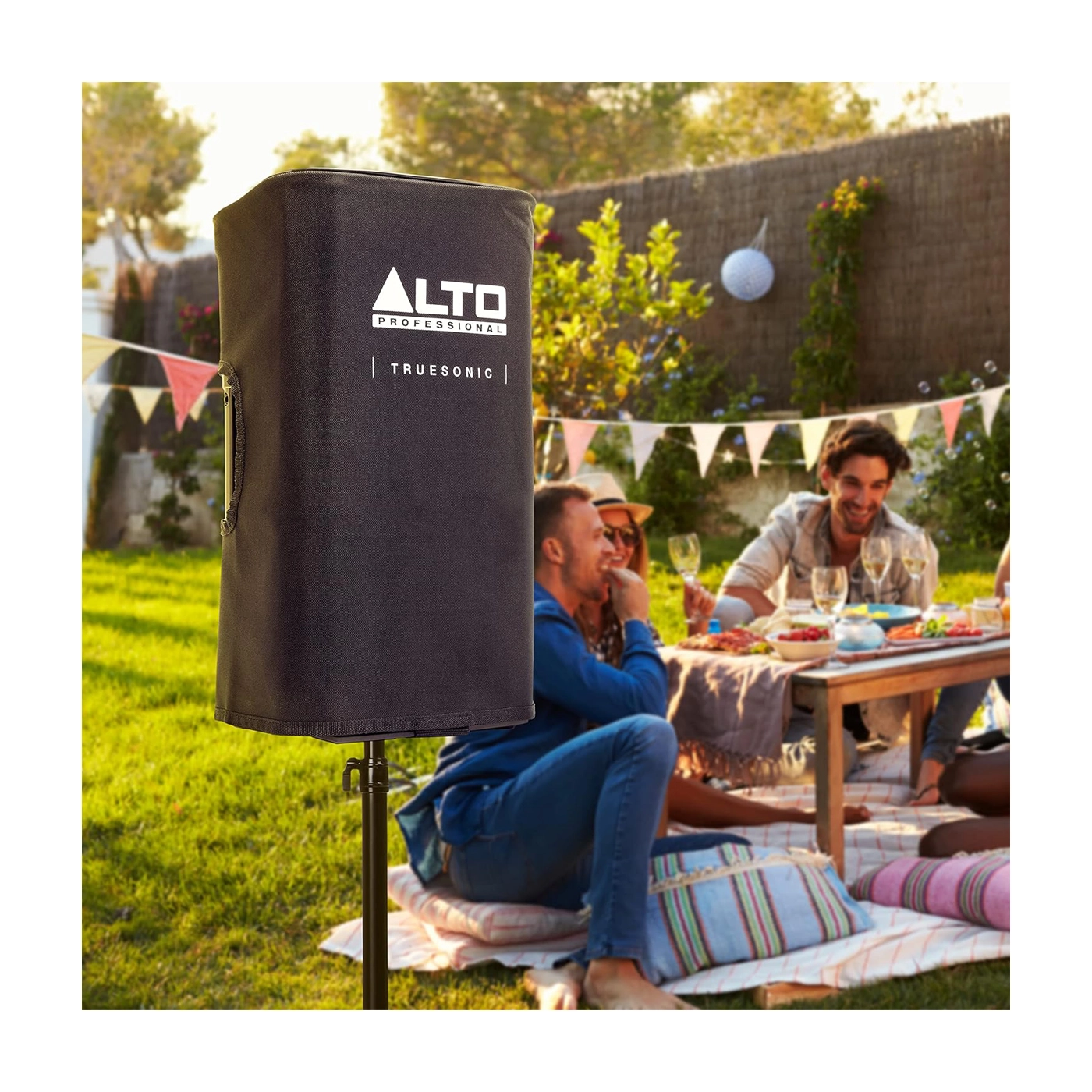 Alto Professional TS410 Loudspeaker Slip On Cover - Durable Protective Cover for PA Speakers - Perfect for Live Performances, DJ Gigs & Outdoor Events