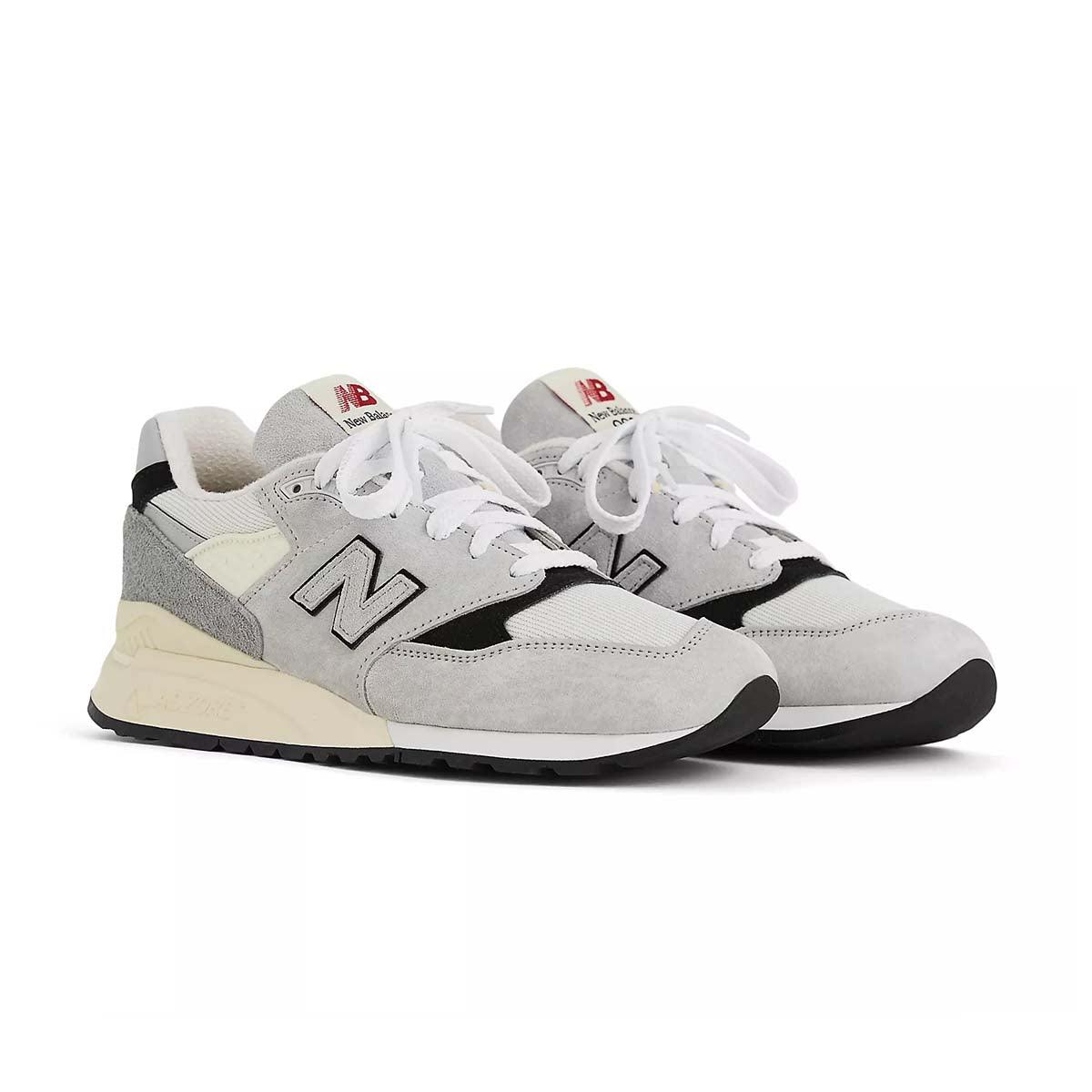 Original Title: in USA 998 'Grey Black'   Optimized Title: New Balance 998 Grey Black Running Shoes for Men - Comfortable Sneakers for Jogging, Walking & Casual Wear in USA