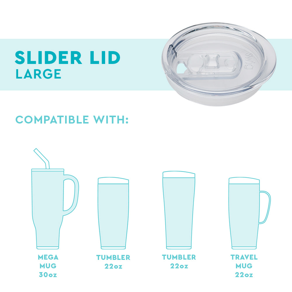 Slider Lid - Durable and Secure Container Cover for Food Storage, Organizing, and Travel - Perfect for Meal Prep, Pantry Organization, and On-the-Go Snacks