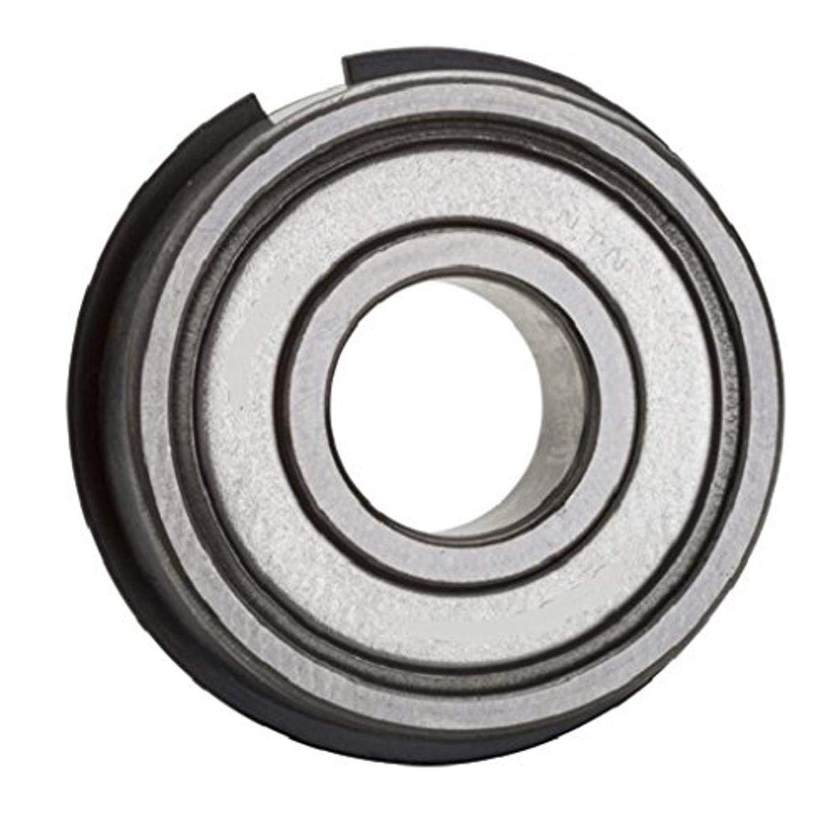 NTN 6002ZZNR Deep Groove Ball Bearing with Snap Ring - 15mm ID, 32mm OD, 9mm Width - Double Shielded, Steel Cage, Normal Clearance - Ideal for Electric Motors, Power Tools, and Industrial Machinery