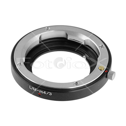 Fotodiox Leica M to Micro 4/3 Mount Adapter for Panasonic & Olympus Cameras - Compatible with GH5, G7, OM-D E-M1 - Perfect for Photography & Videography