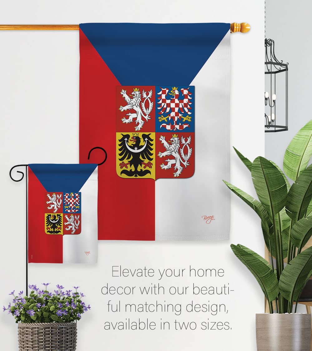 Czech Nationality Decorative Flag Set 28