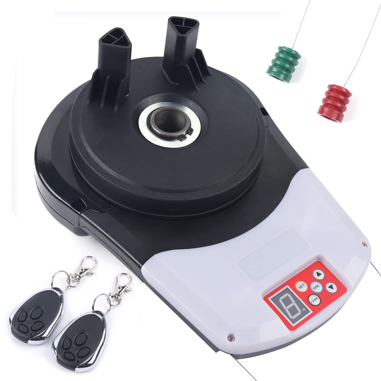 Silent Automatic Garage Door Opener Remote - Electric Roller Sliding Gate Motor with DC Power for Home, Warehouse, Store, Barn & Farm | Easy Installation & Secure Access Control