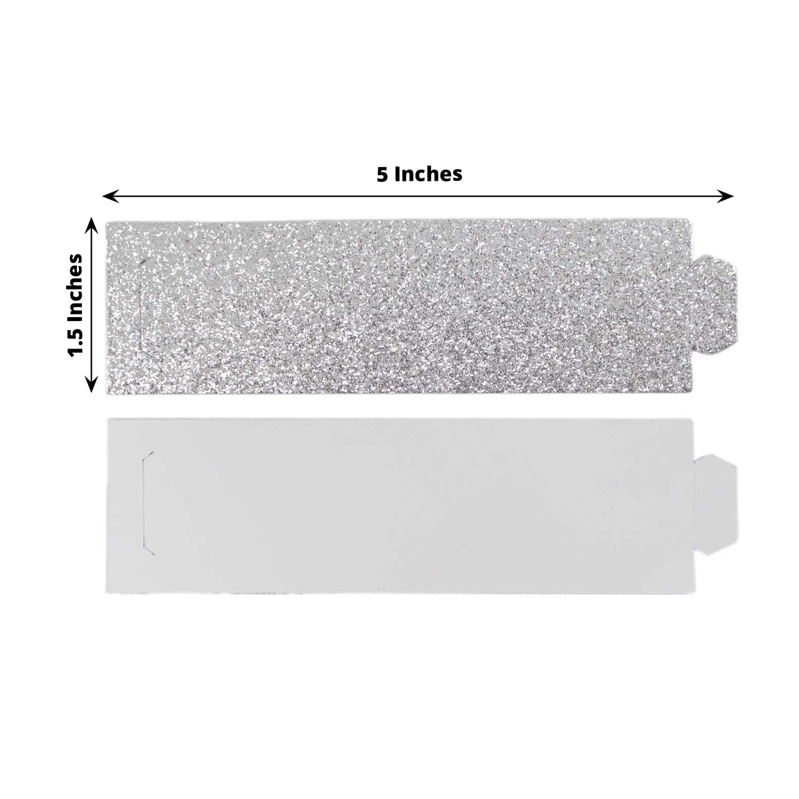 50 Pack Disposable Glitter Napkin Rings for Wedding, Party, Baby Shower & Holiday Table Decor - Gold & Silver Elegant Napkin Holders
