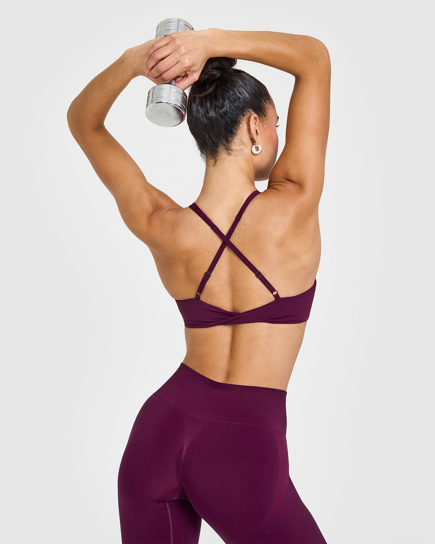 Seamless Wireless Micro Bralette - Ultra Soft Comfort for Everyday Wear | Perfect for Yoga, Lounge & Layering | Ripe Fig