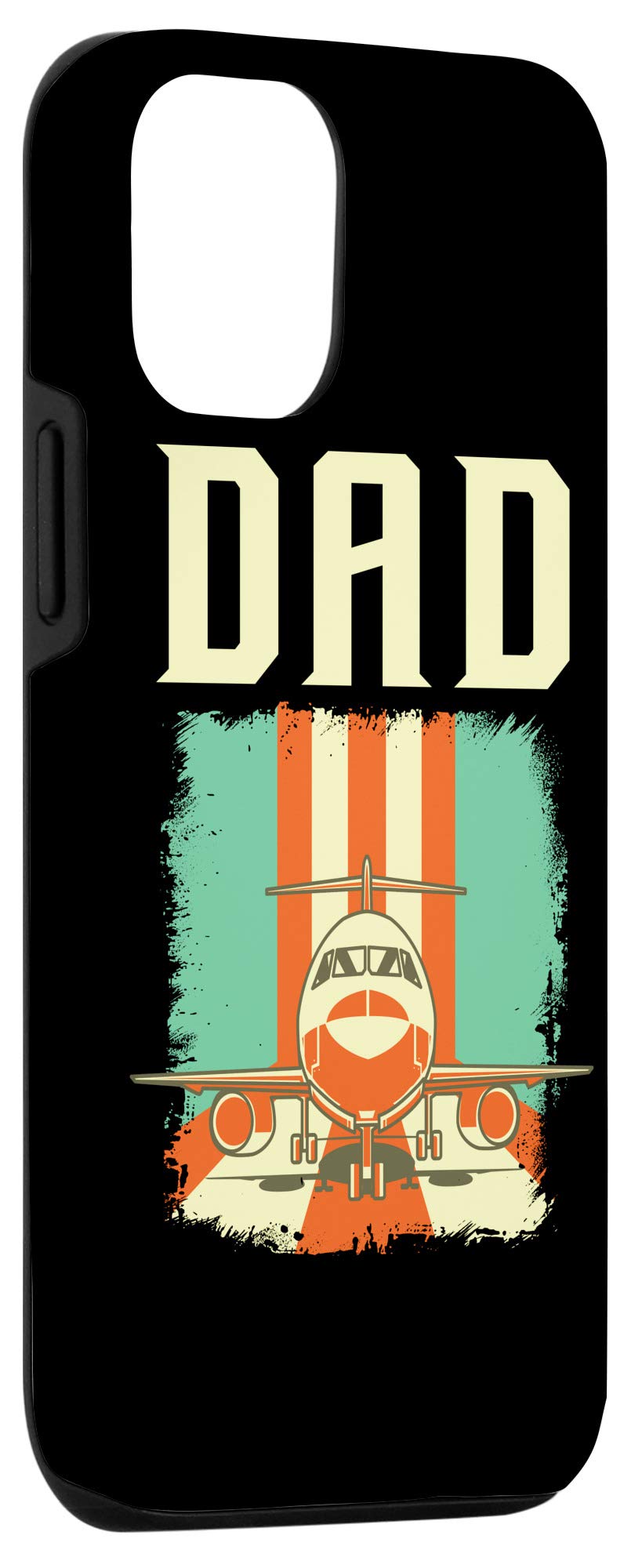 iPhone 12/12 Pro Vintage Airplane Pilot Case - Aviation Themed Phone Cover for Dad - Perfect Father's Day Gift for Airplane Enthusiasts & Travel Lovers