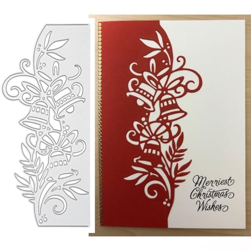 Christmas Bell Lace edge-15.8x6.9cm