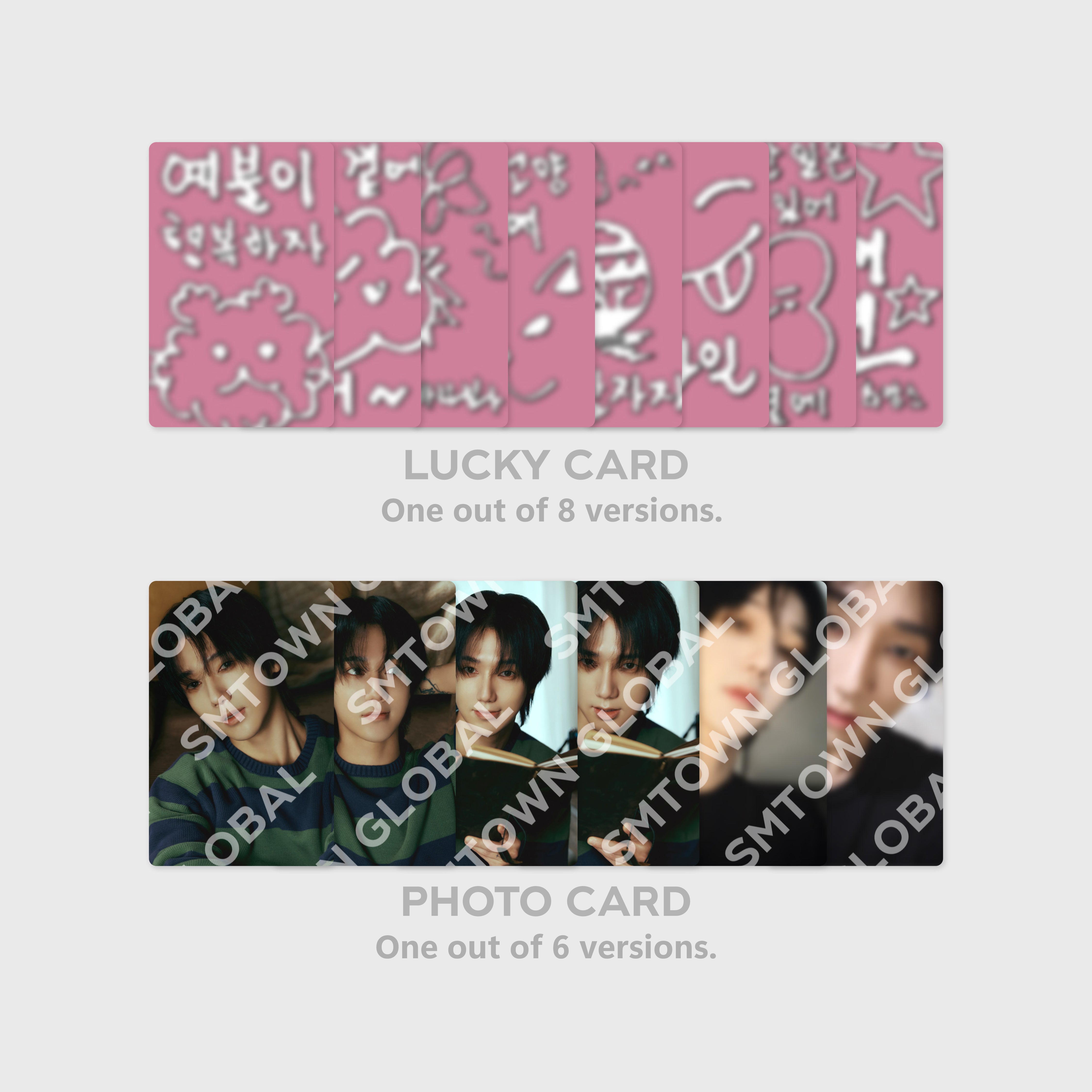 2025 Yesung Concert [It's Complicated] Official Random Lucky Card Set - K-Pop Merchandise for Fans & Collectors | Perfect for Concerts, Fan Meetings & Display Collections