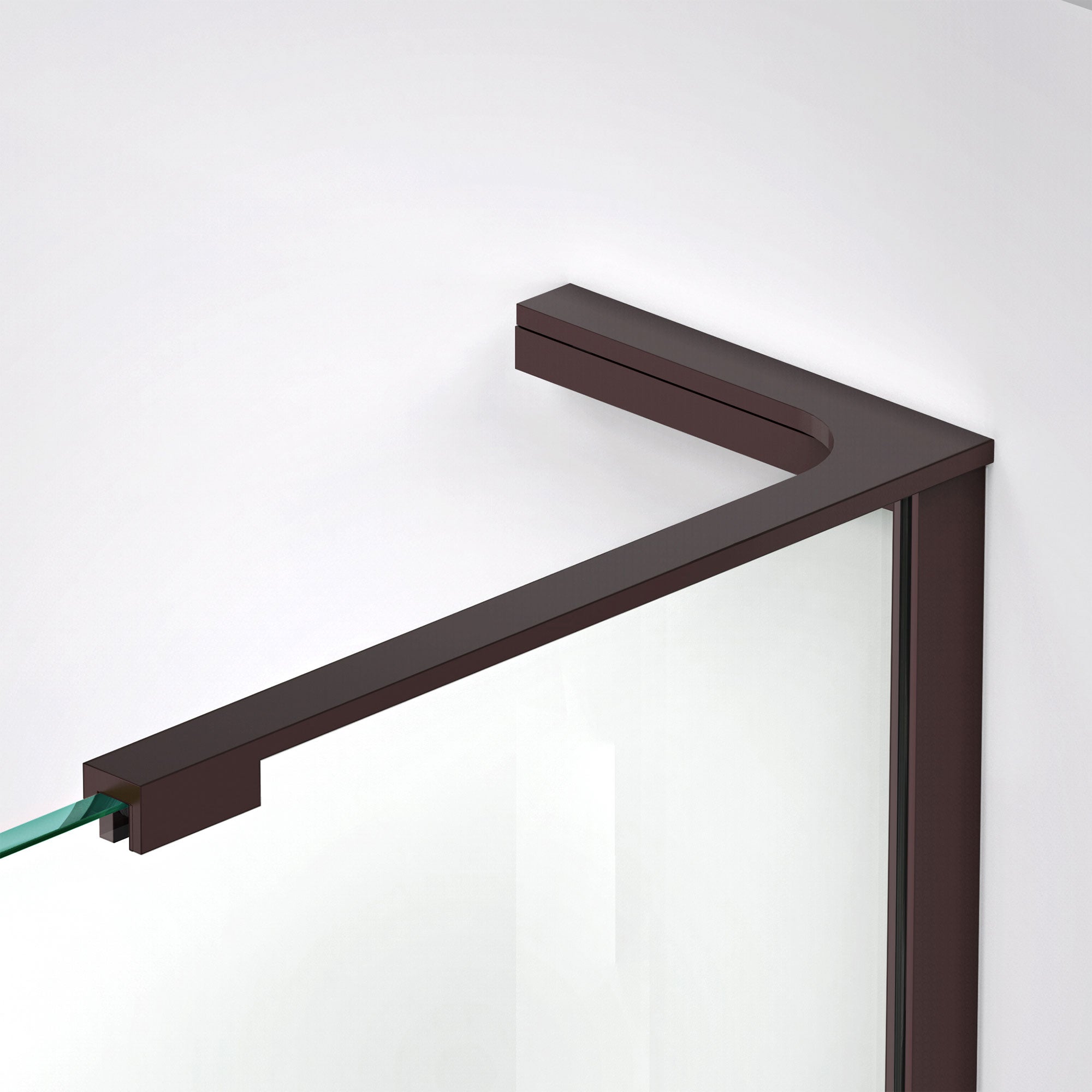 DreamLine Prism Plus 40x74.75 Inch Frameless Neo-Angle Shower Enclosure - Chrome Finish with Biscuit Base | Perfect for Modern Bathroom Renovations & Space-Saving Design