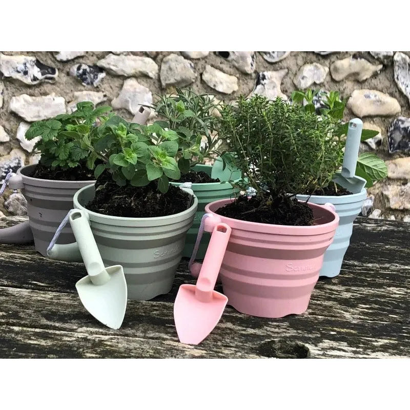 Organic Biodegradable Seed Starter Pots with Mini Shovel - Eco-Friendly Plant Growing Kit for Herbs, Vegetables & Flowers - Perfect for Indoor Gardening & DIY Planting Projects
