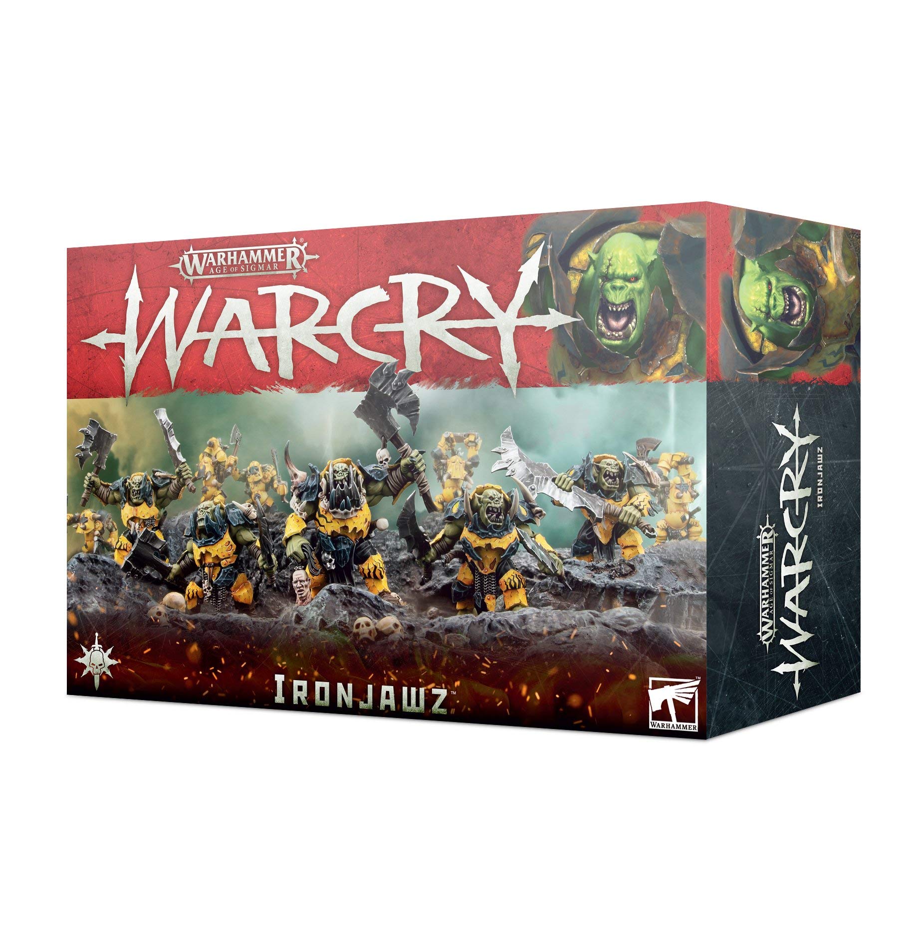 Warhammer AoS Warcry Ironjawz - Tabletop Miniatures & Strategy Game for Fantasy Battles | Perfect for Collectors, Gamers, and Warhammer Enthusiasts
