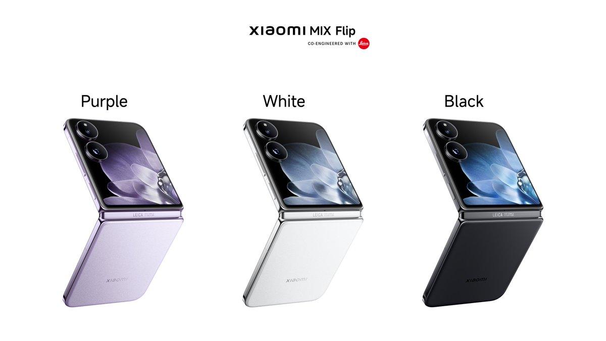 Xiaomi Mix Flip 5G Smartphone (12GB RAM 512GB Storage) Global Version - Powerful Foldable Phone for Work, Travel & Entertainment