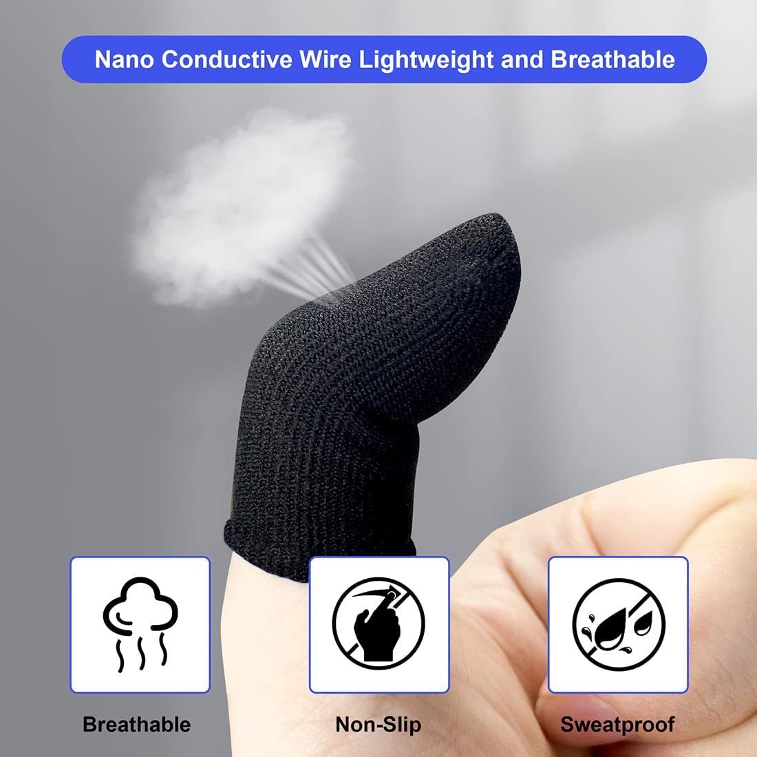 Dual Cooling Fan Phone Cooler with Rechargeable Battery - Universal Smartphone Radiator Heatsink for iPhone & Android - L2R2 Mobile Game Controller Triggers for PUBG, Call of Duty, Knives Out - Perfect for Gaming & Overheating Protection