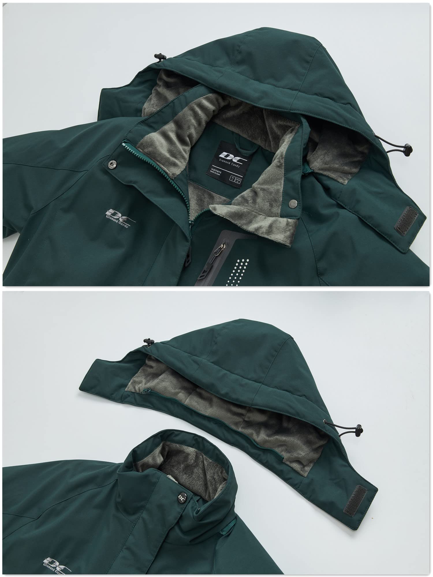 Women's Waterproof Winter Ski Jacket - Windproof Insulated Hooded Snow Coat for Skiing & Snowboarding | Warm Outdoor Jacket for Cold Weather Activities
