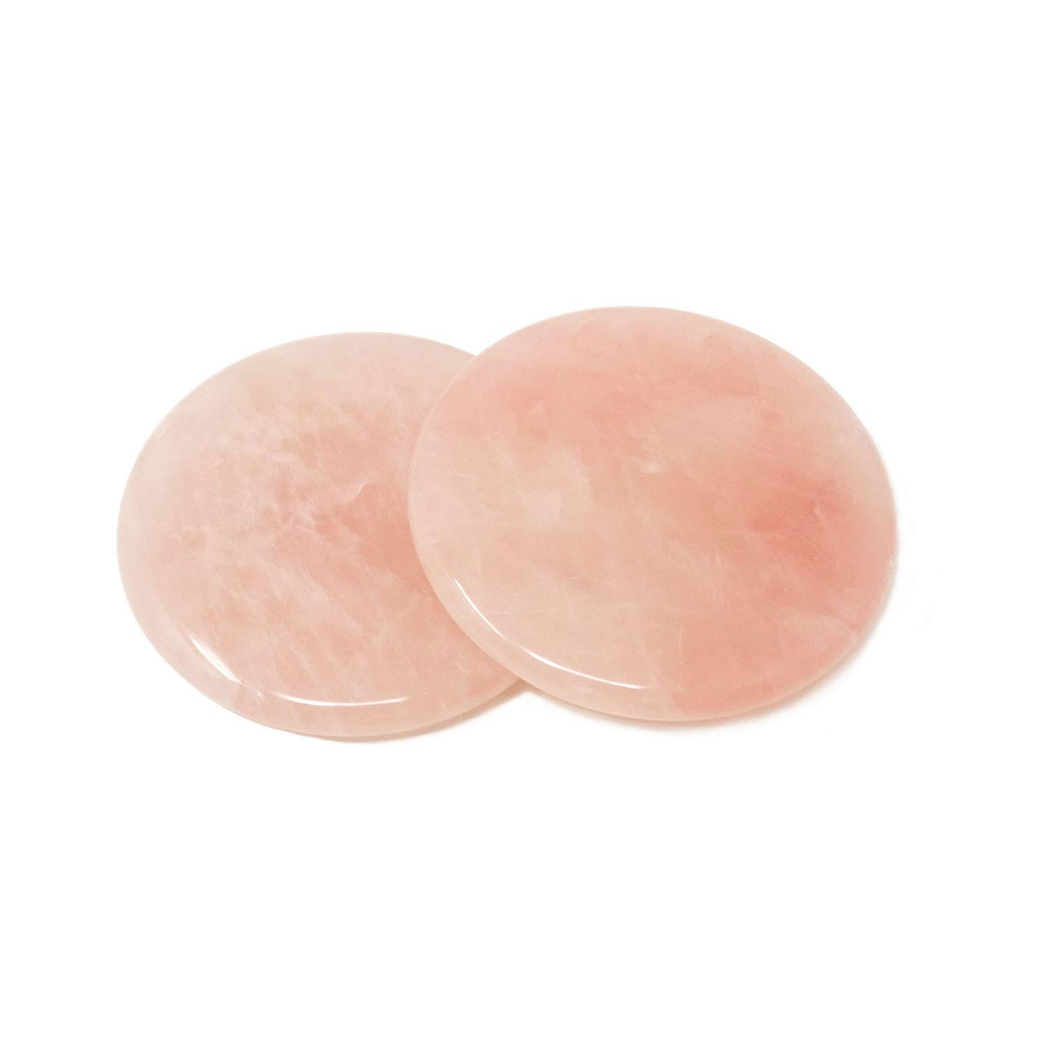 Honbay 2PCS Round Jade Stone Eyelash Extension Stands - Eyelash Extension Holders for Professional & Home Use - Perfect for Lash Artists & DIY Beauty
